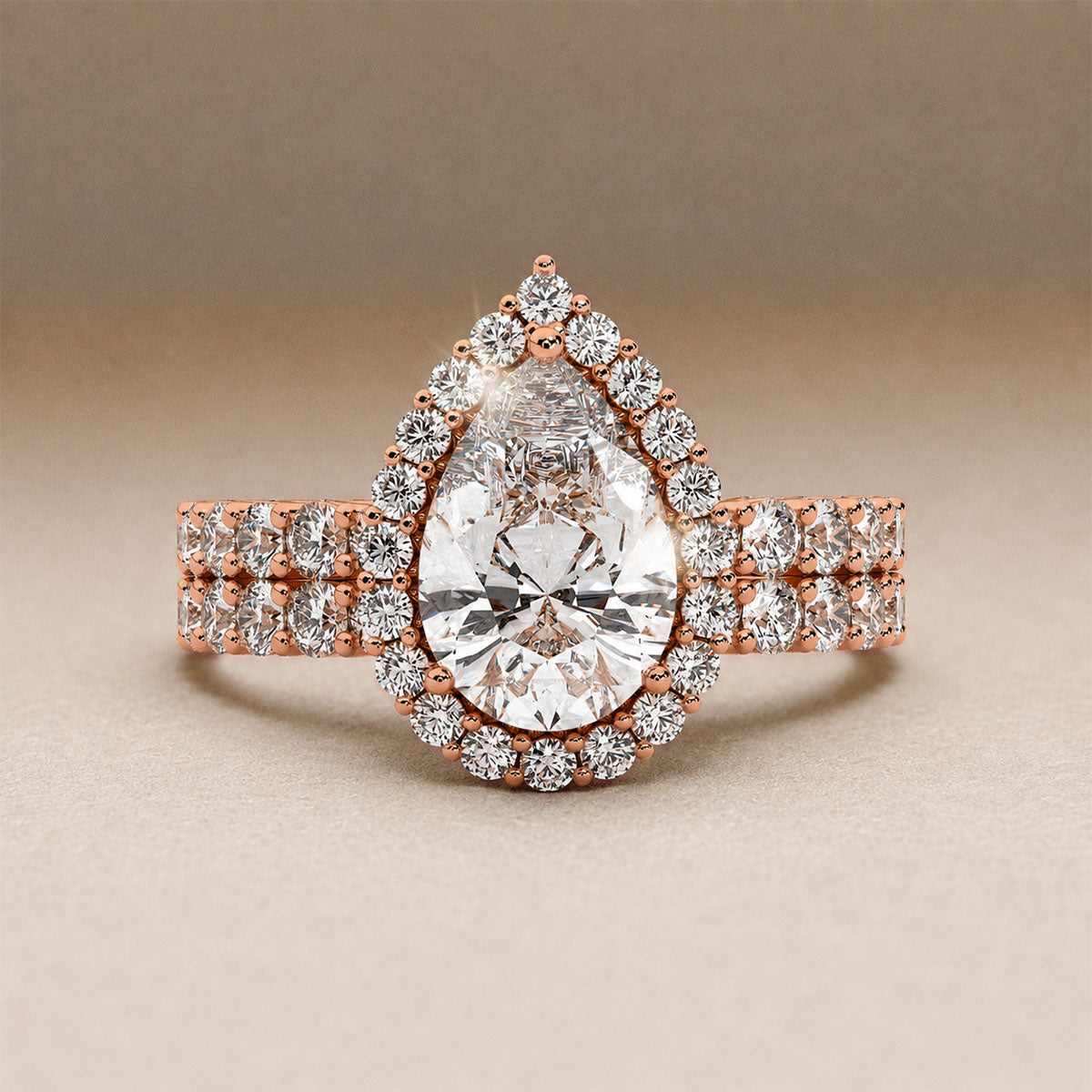 18K Rose Gold Vermeil 