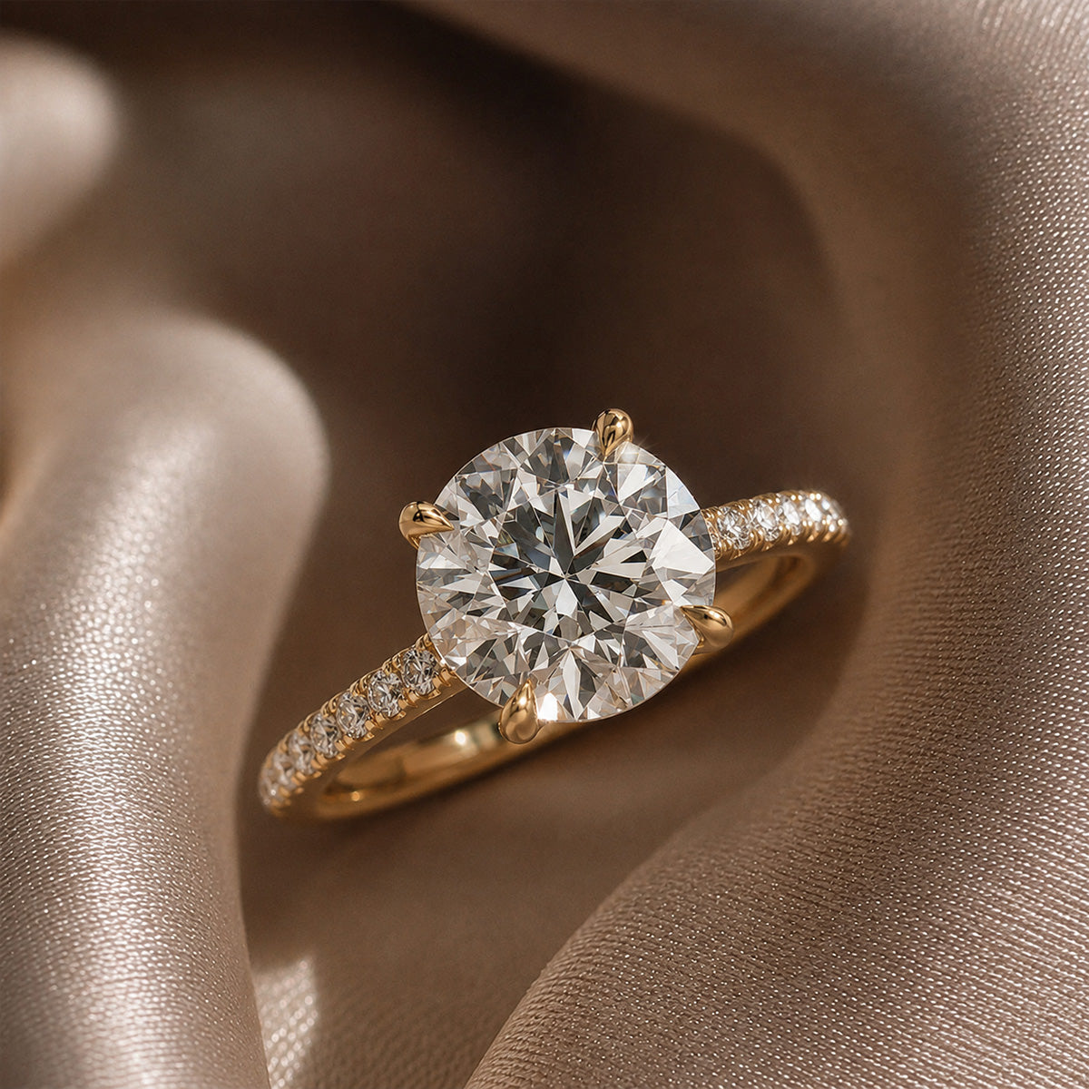 18K Yellow Gold Vermeil 