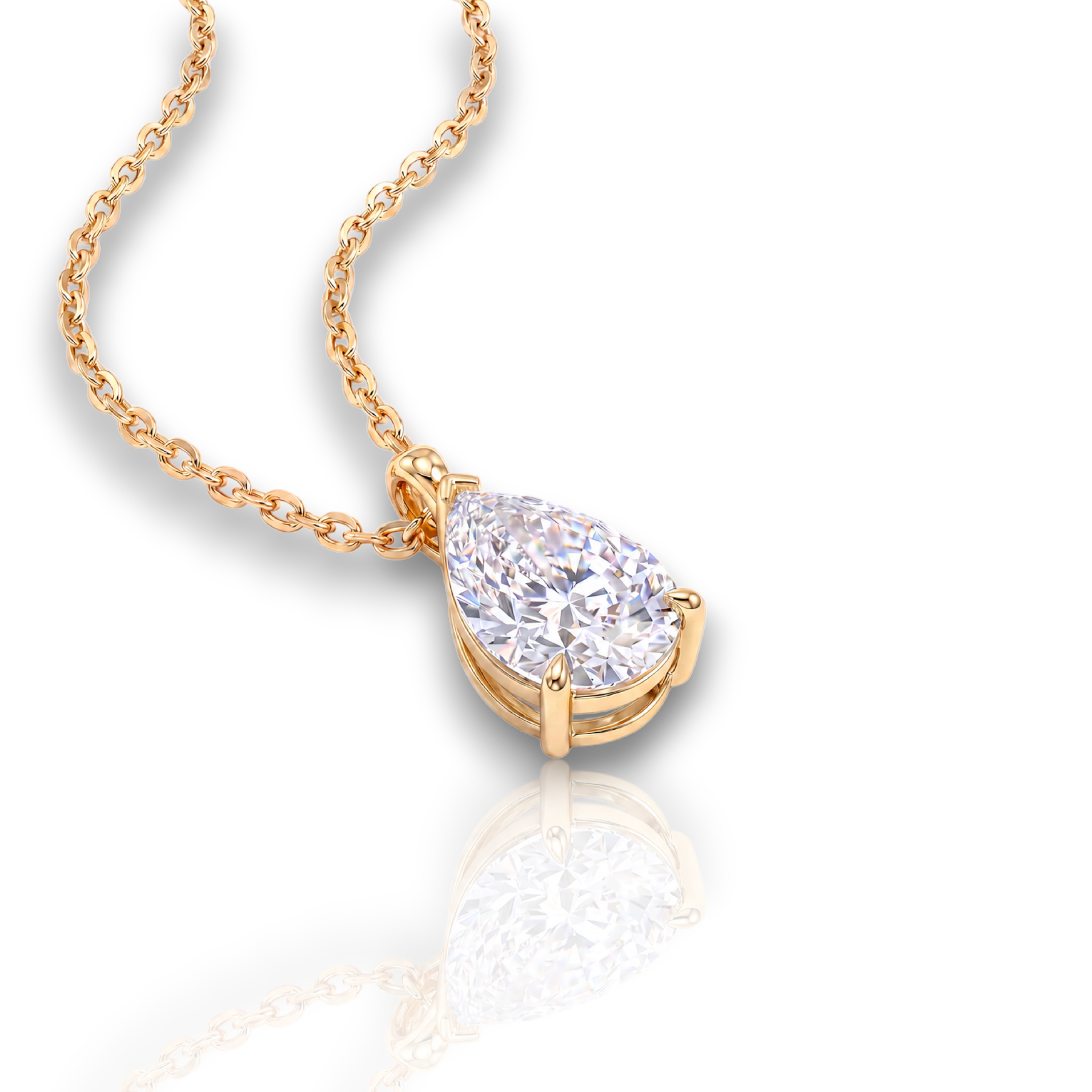 18K Yellow Gold Vermeil / 1.50 CARAT 