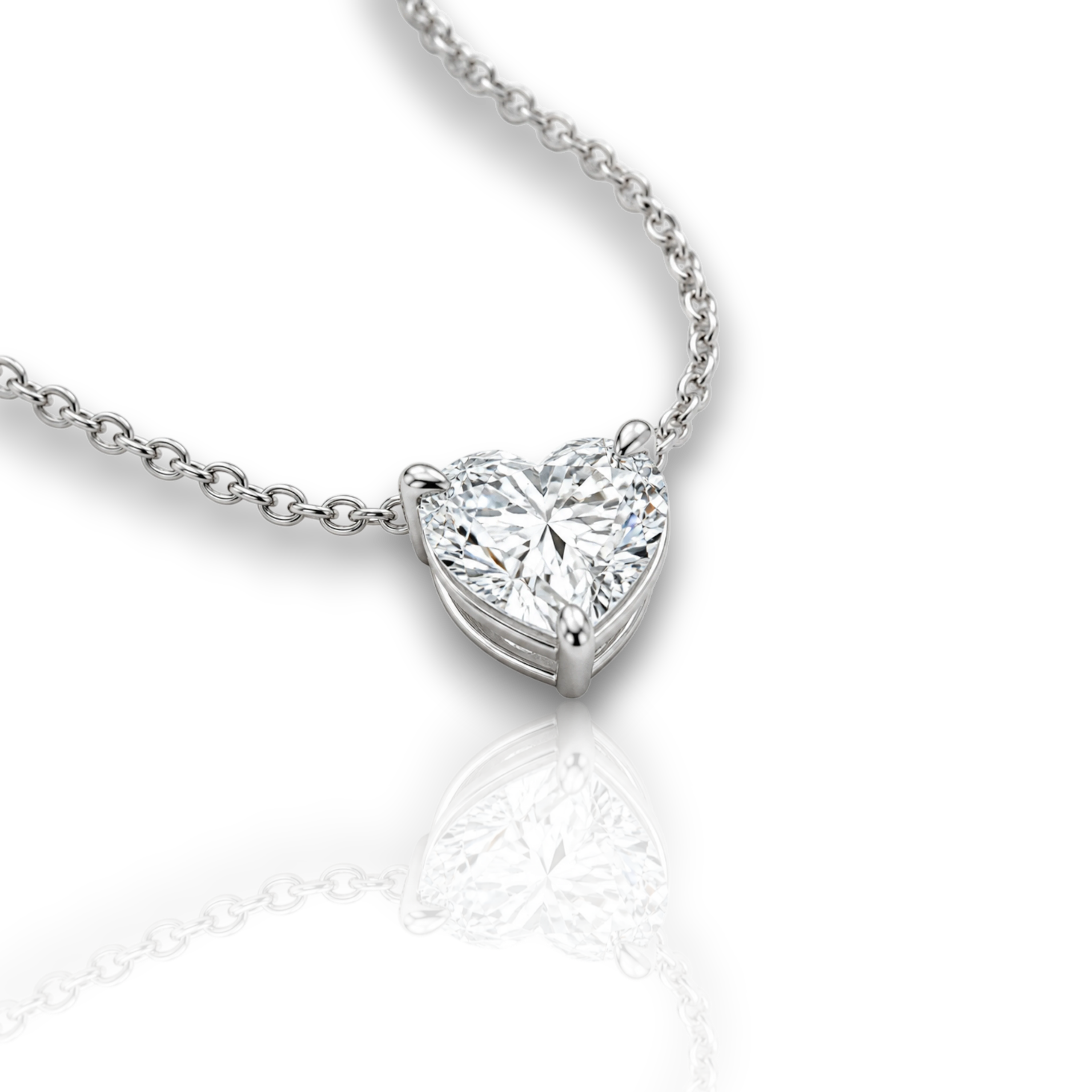 18K White Gold Vermeil