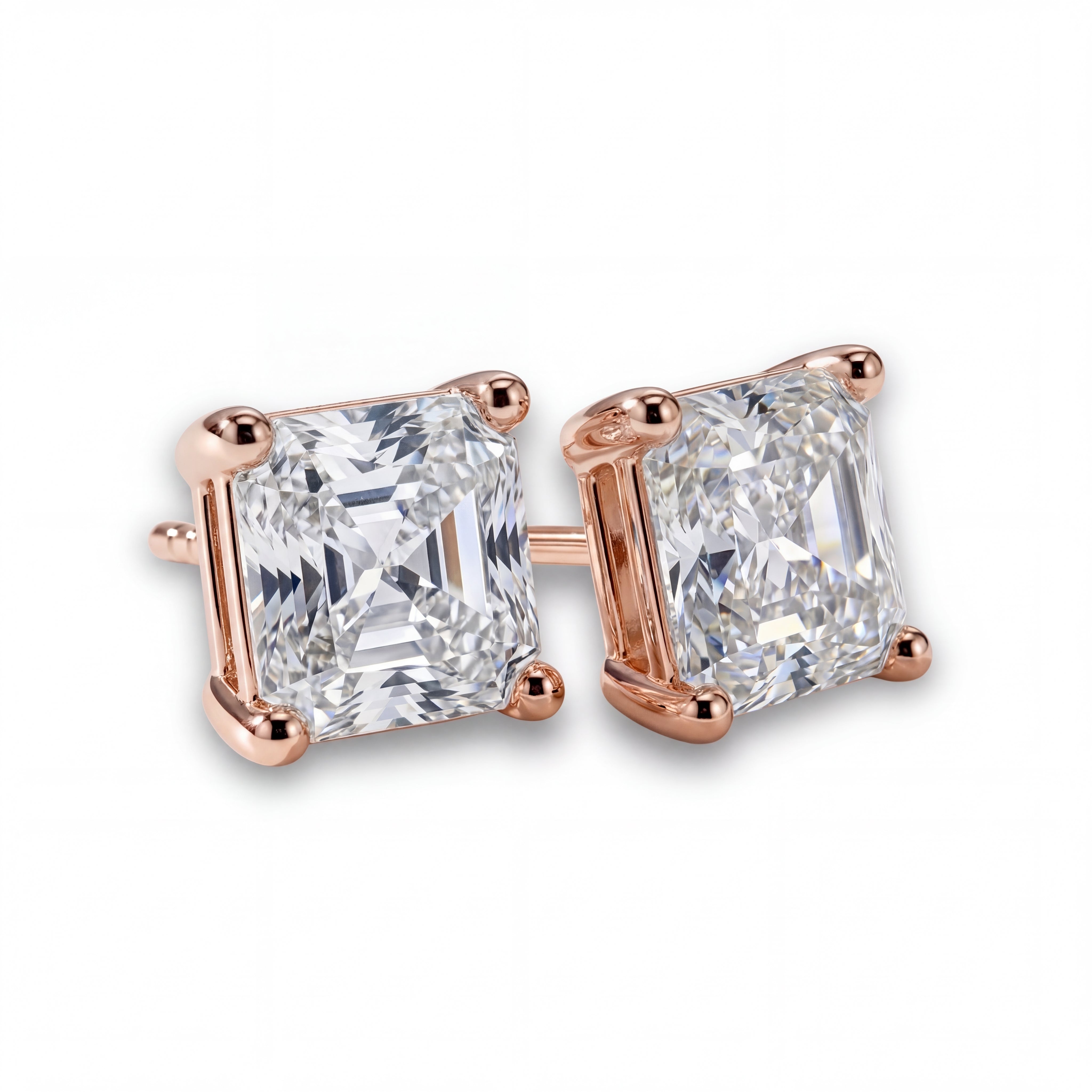 Carré Stud Earrings