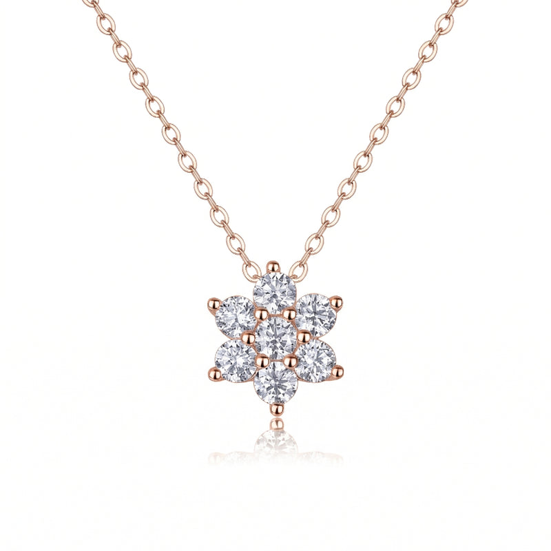 Snowflake of Light Necklace
