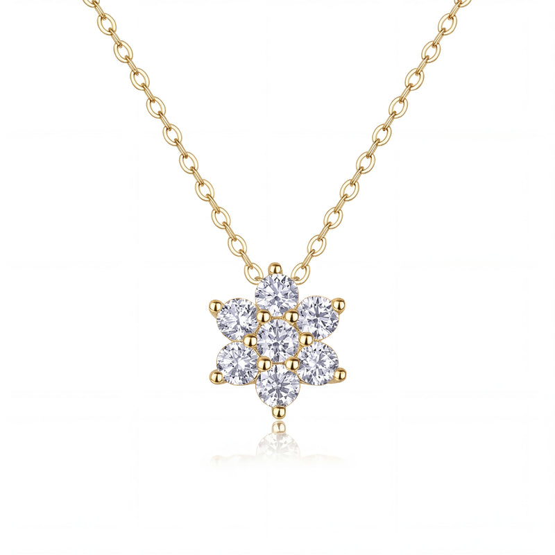 Snowflake of Light Necklace