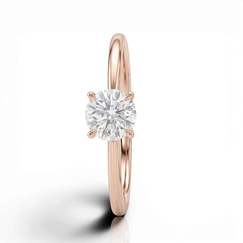 18K Rose Gold Vermeil / 1.00 CARAT