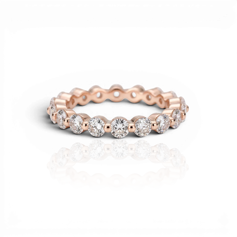 18K Rose Gold Vermeil