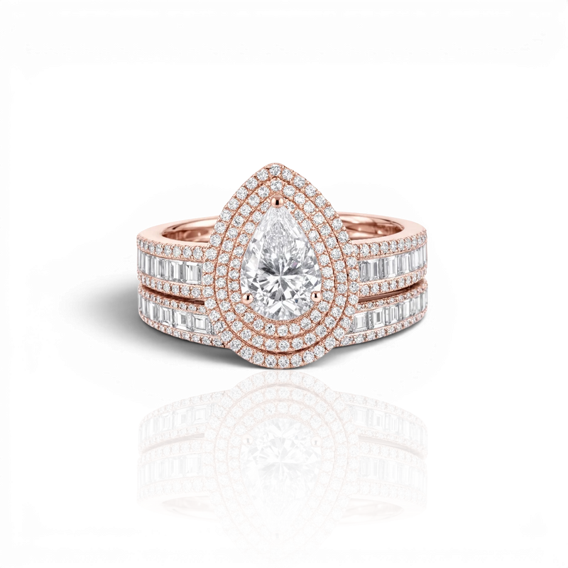 18K Rose Gold Vermeil