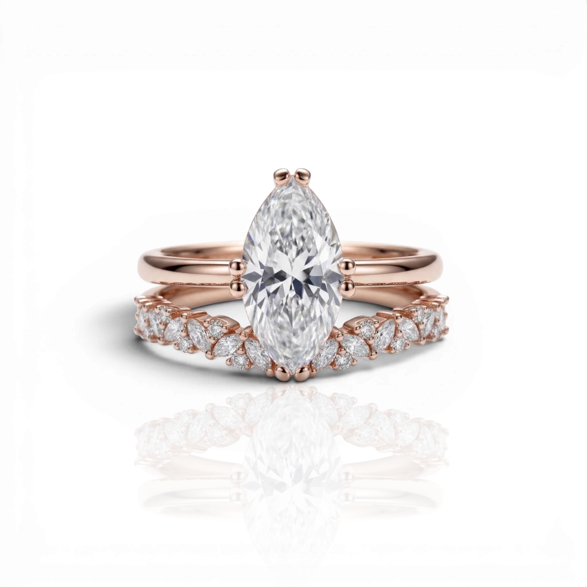 18K Rose Gold Vermeil