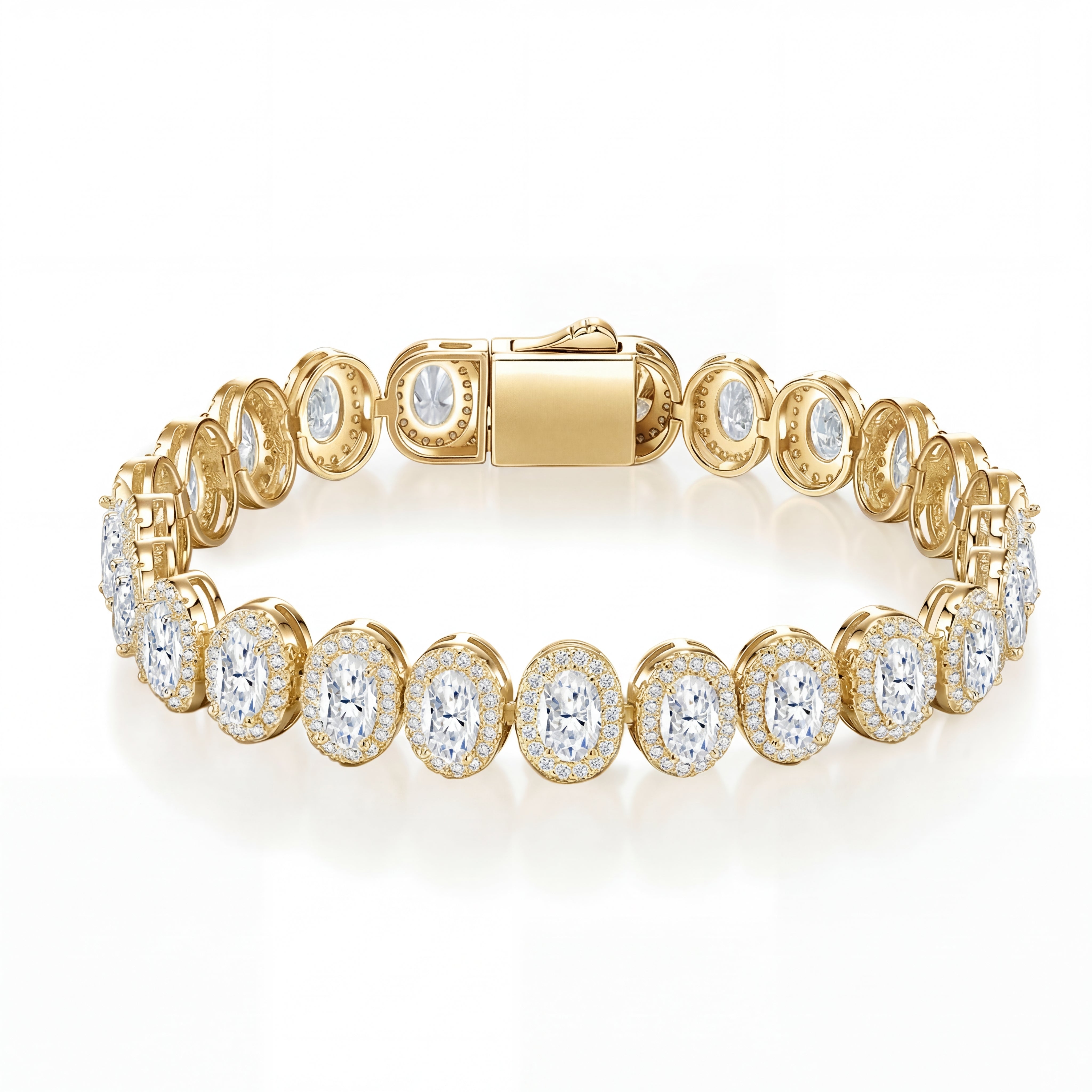 Halo Tennis Bracelet