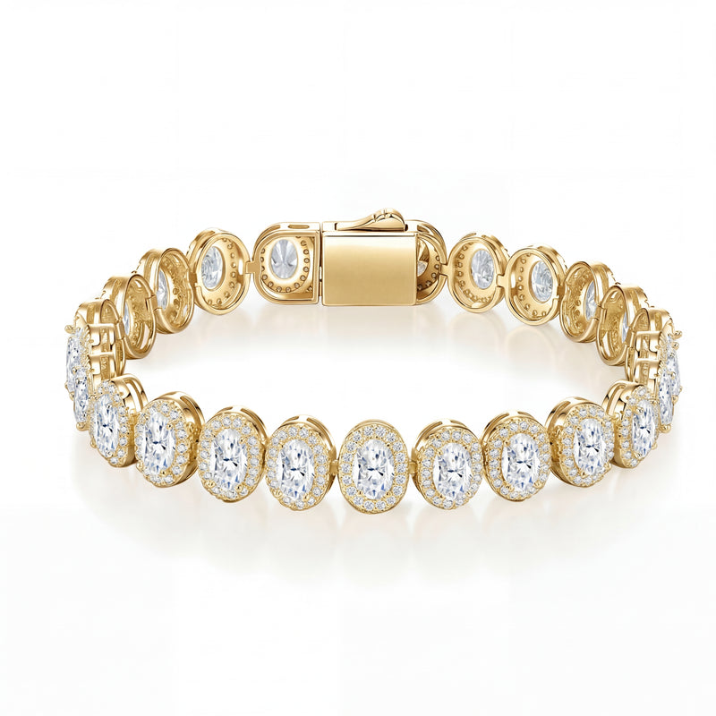 Halo Tennis Bracelet