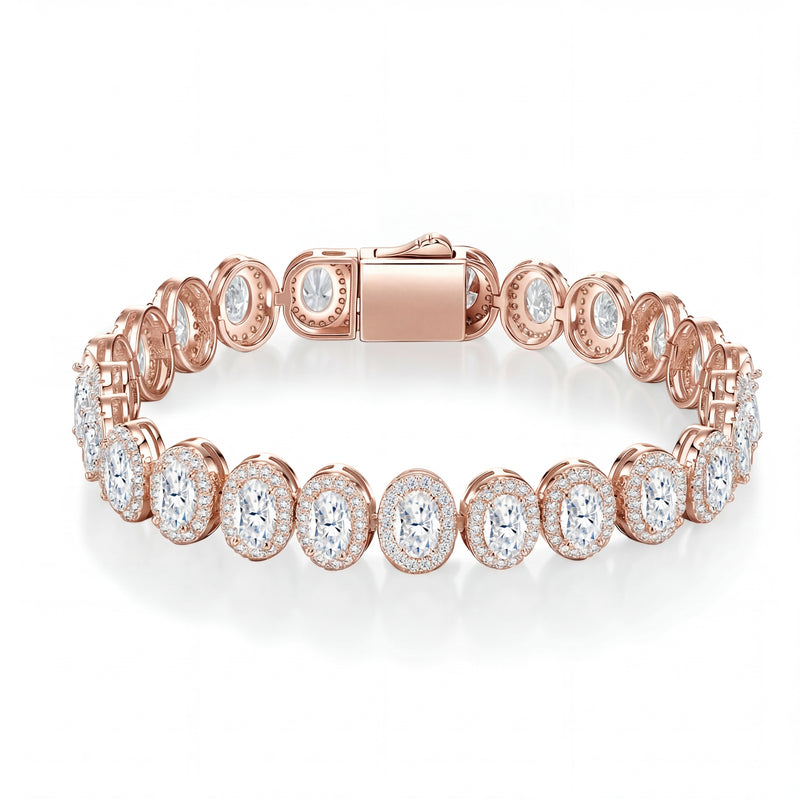 Halo Tennis Bracelet