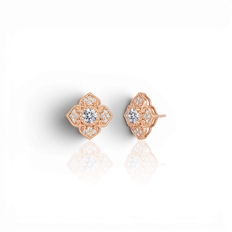 18K Rose Gold Vermeil