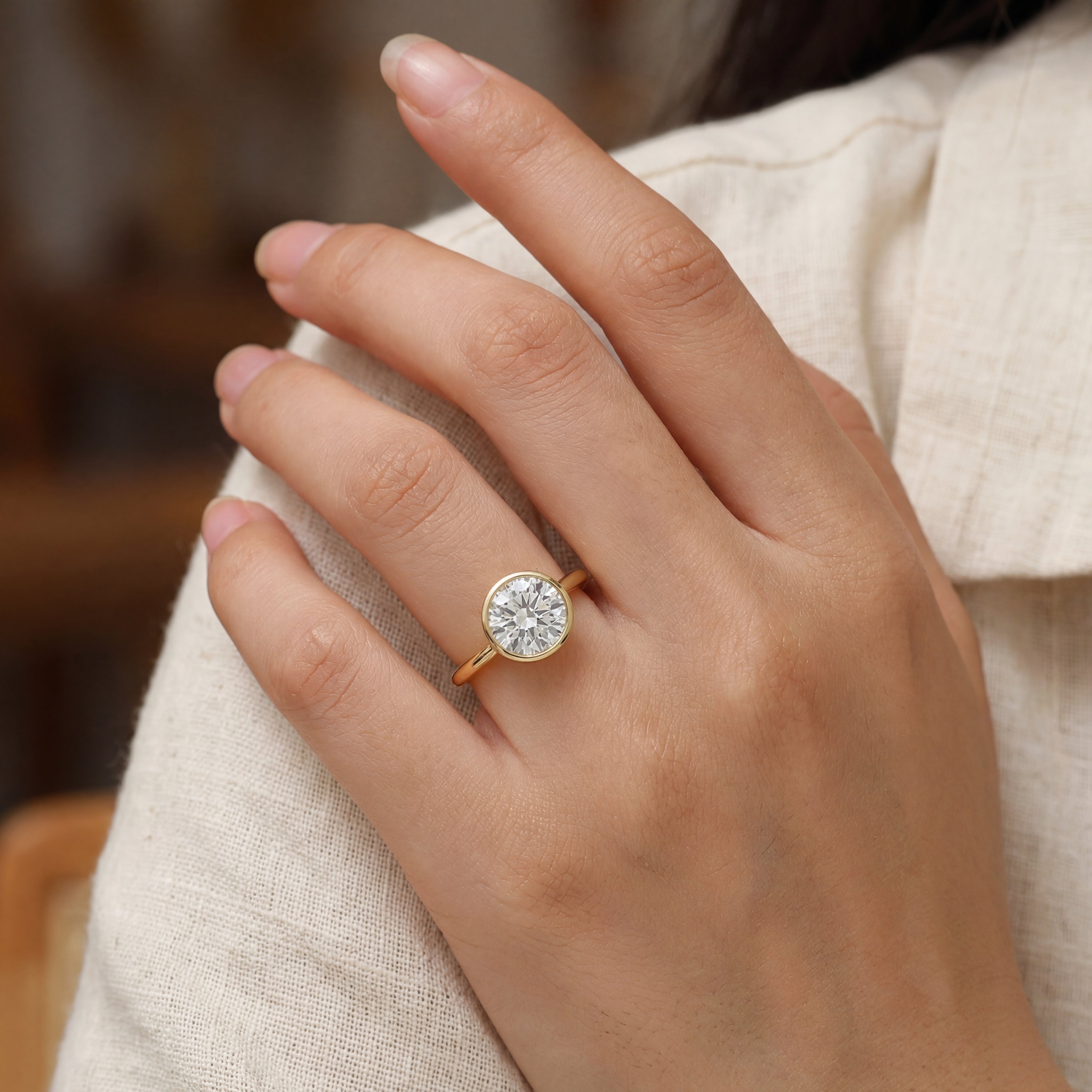 Oréa Solitaire Ring