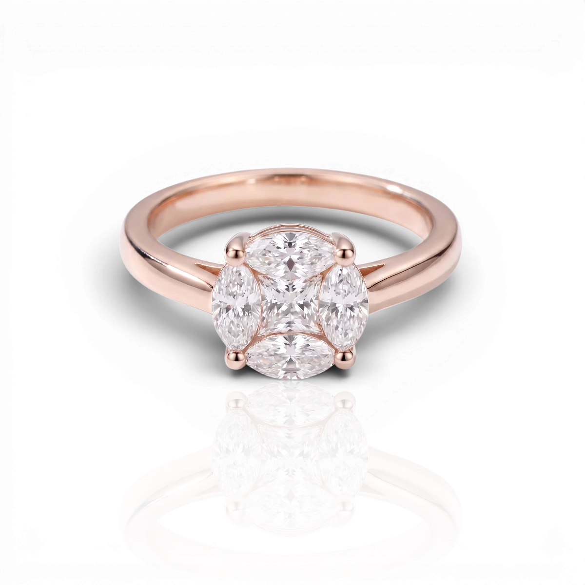 18K Rose Gold Vermeil