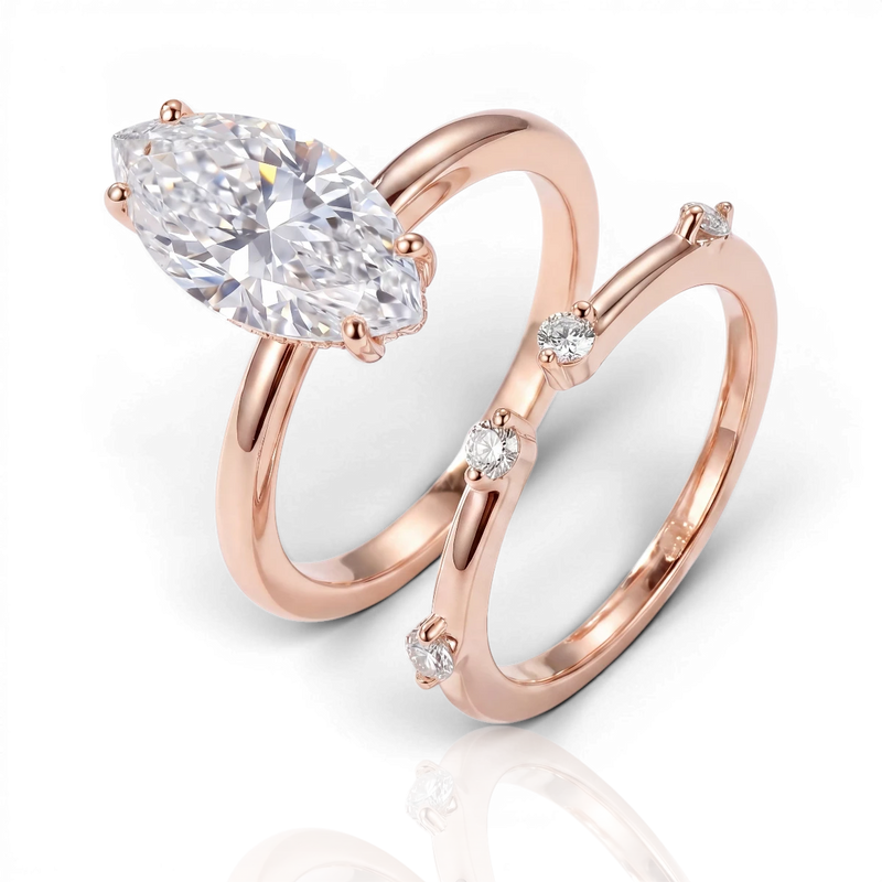 18K Rose Gold Vermeil