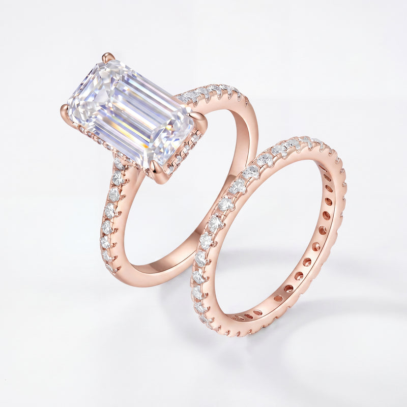 Échelon Pavé Ring Set