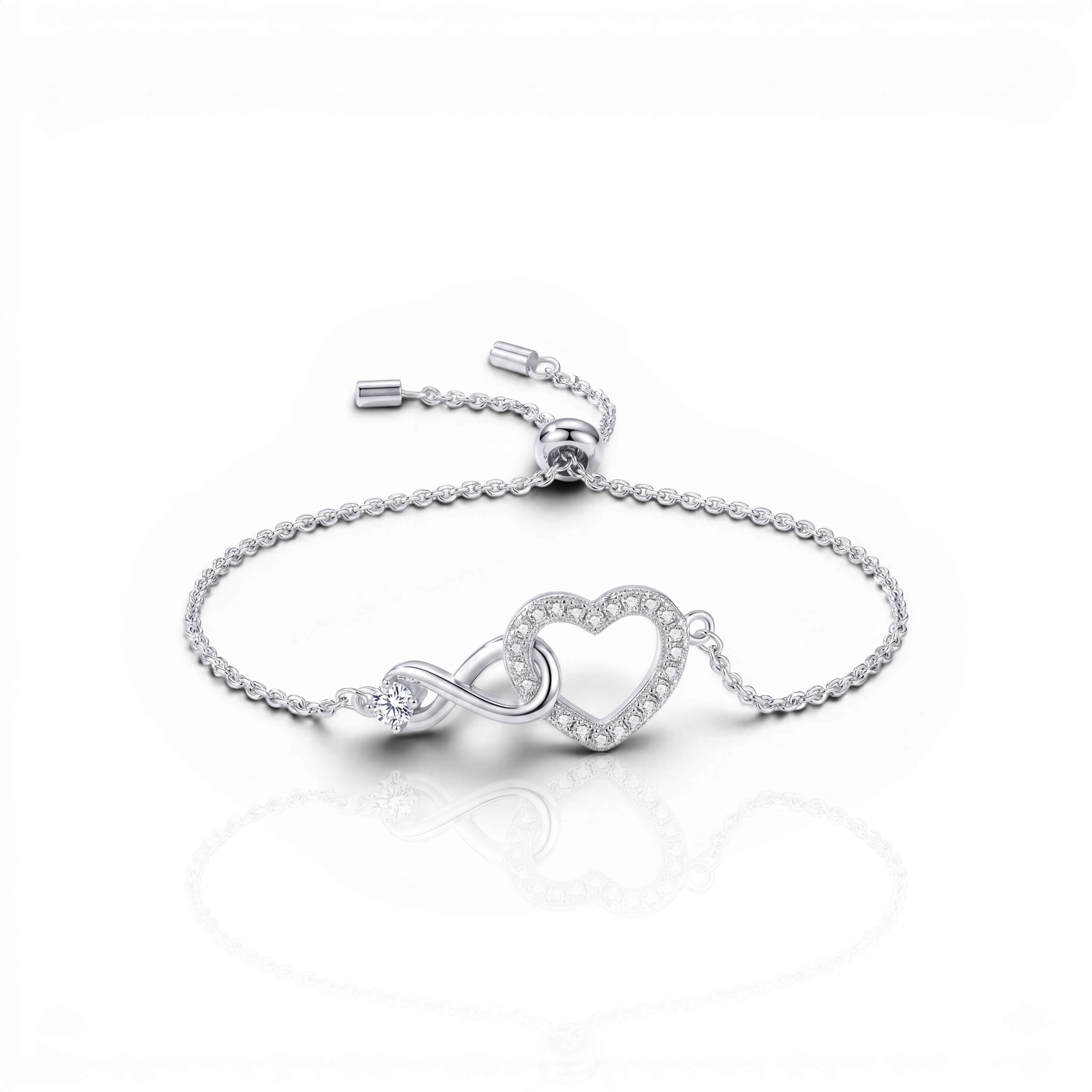18K White Gold Vermeil