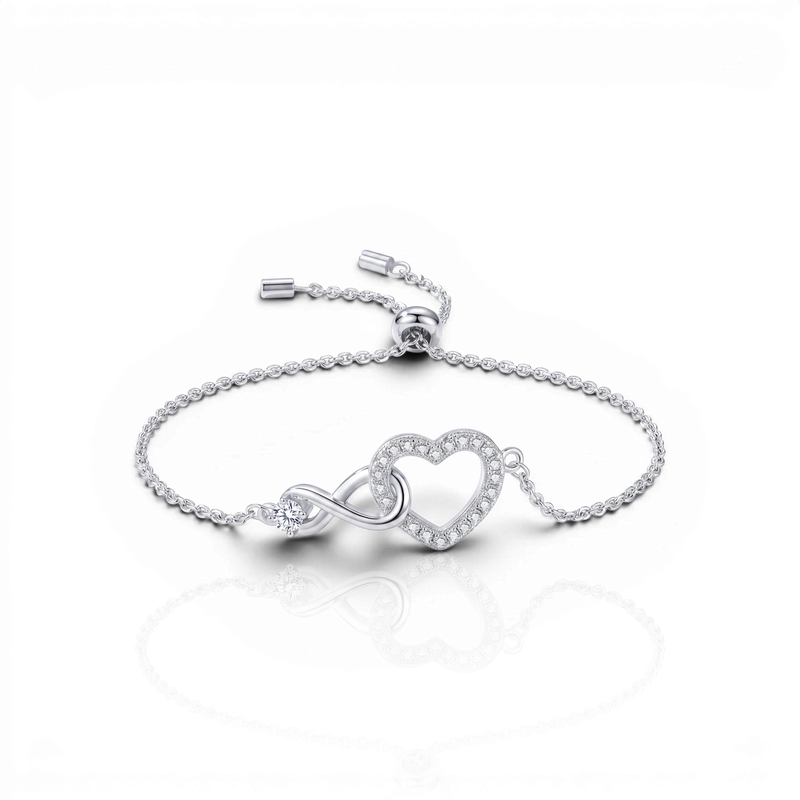 18K White Gold Vermeil