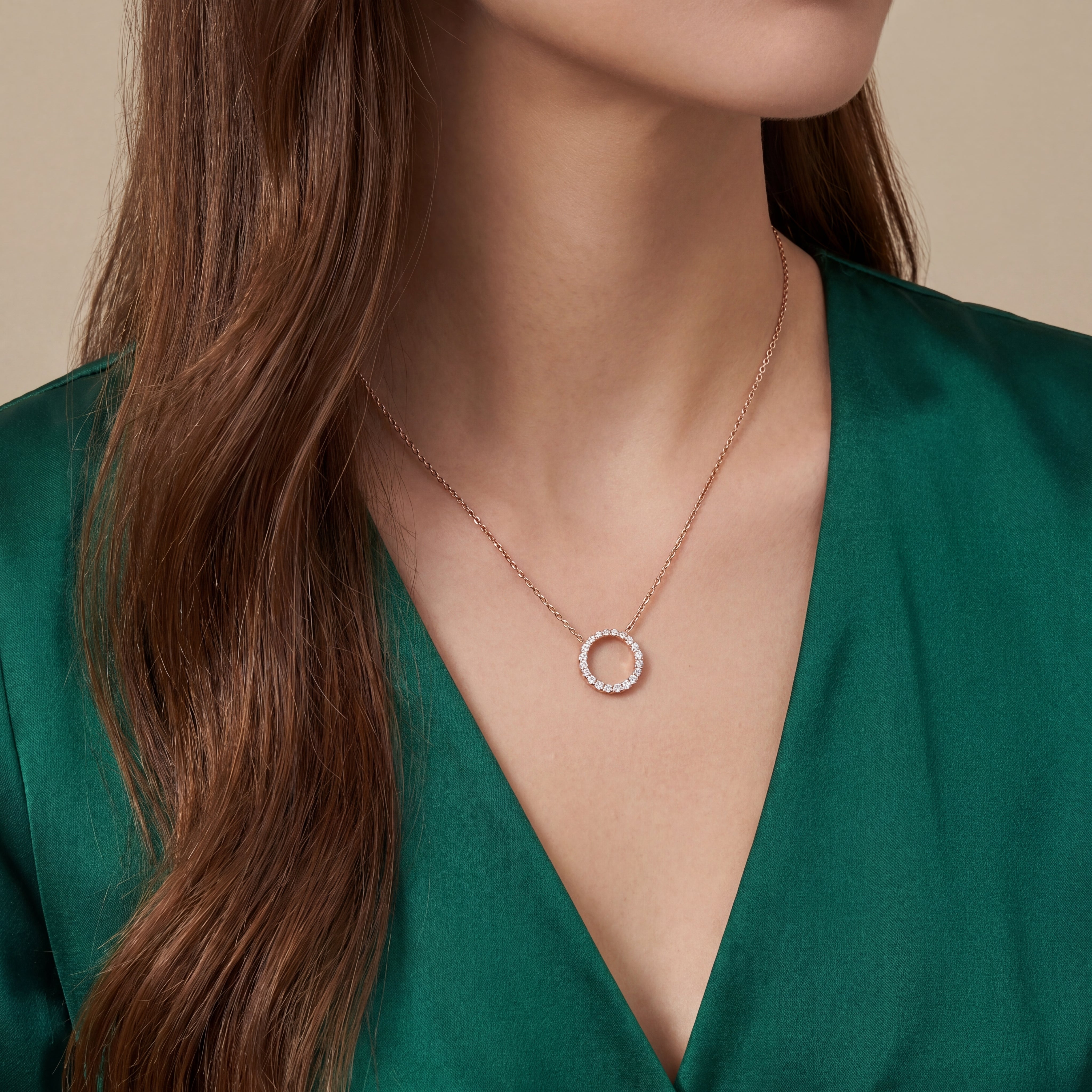 Eterna Circle Necklace