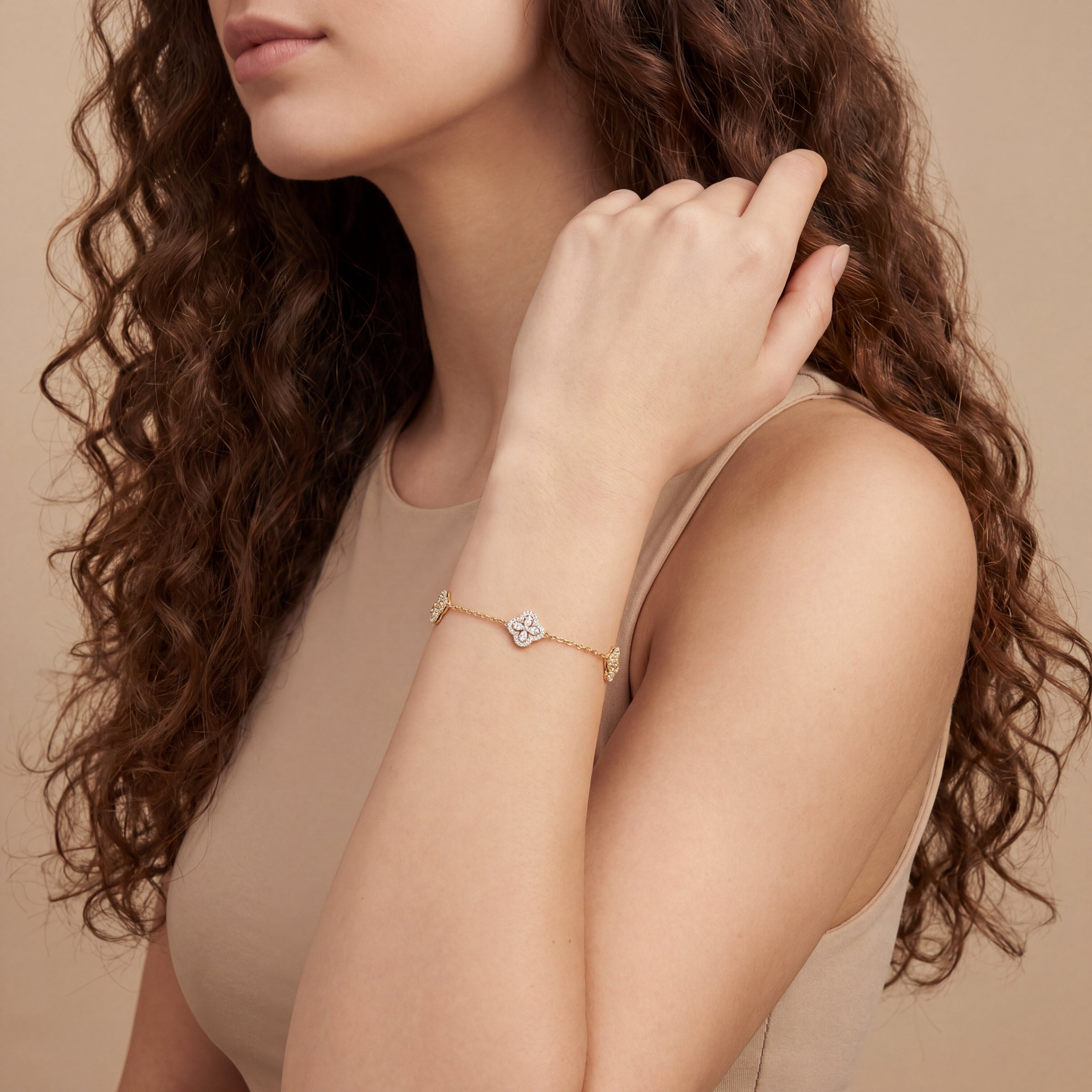 Fleur Lumière Charm Bracelet