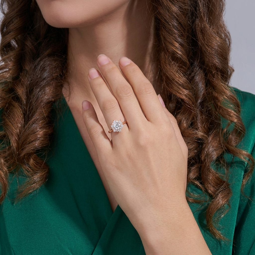 Luméa Bloom Halo Ring
