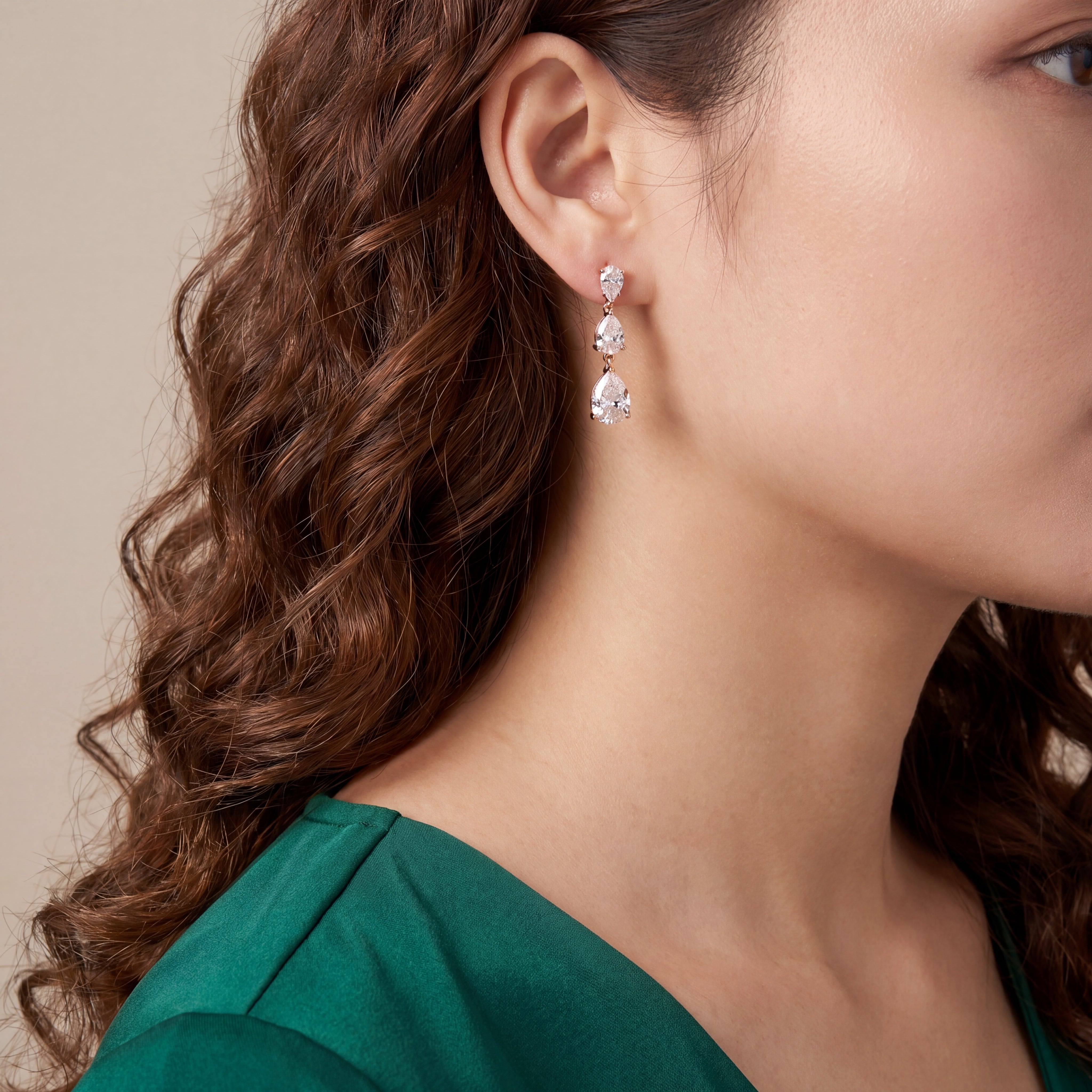 Lumière Cascade Drop Earrings