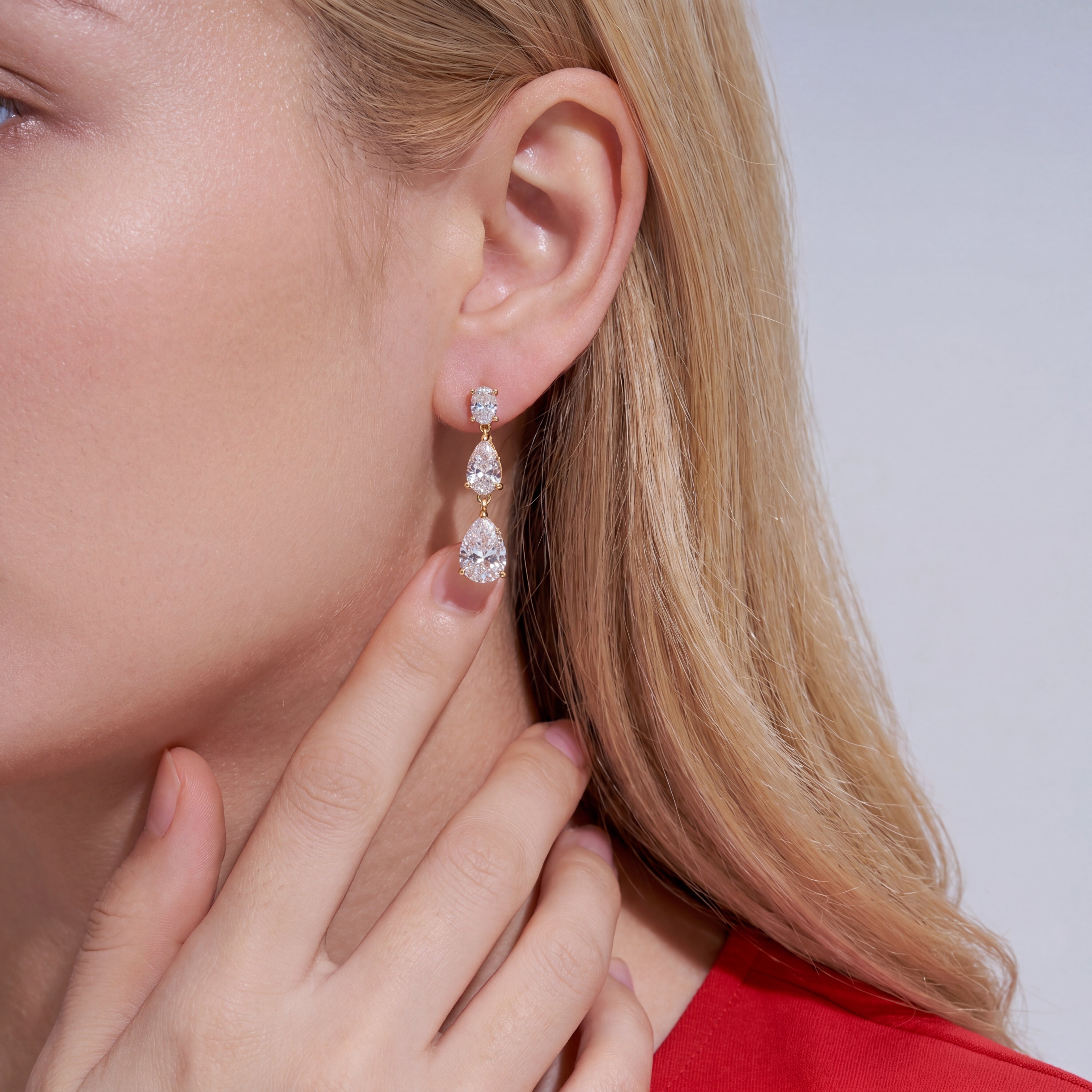 Lumière Cascade Drop Earrings