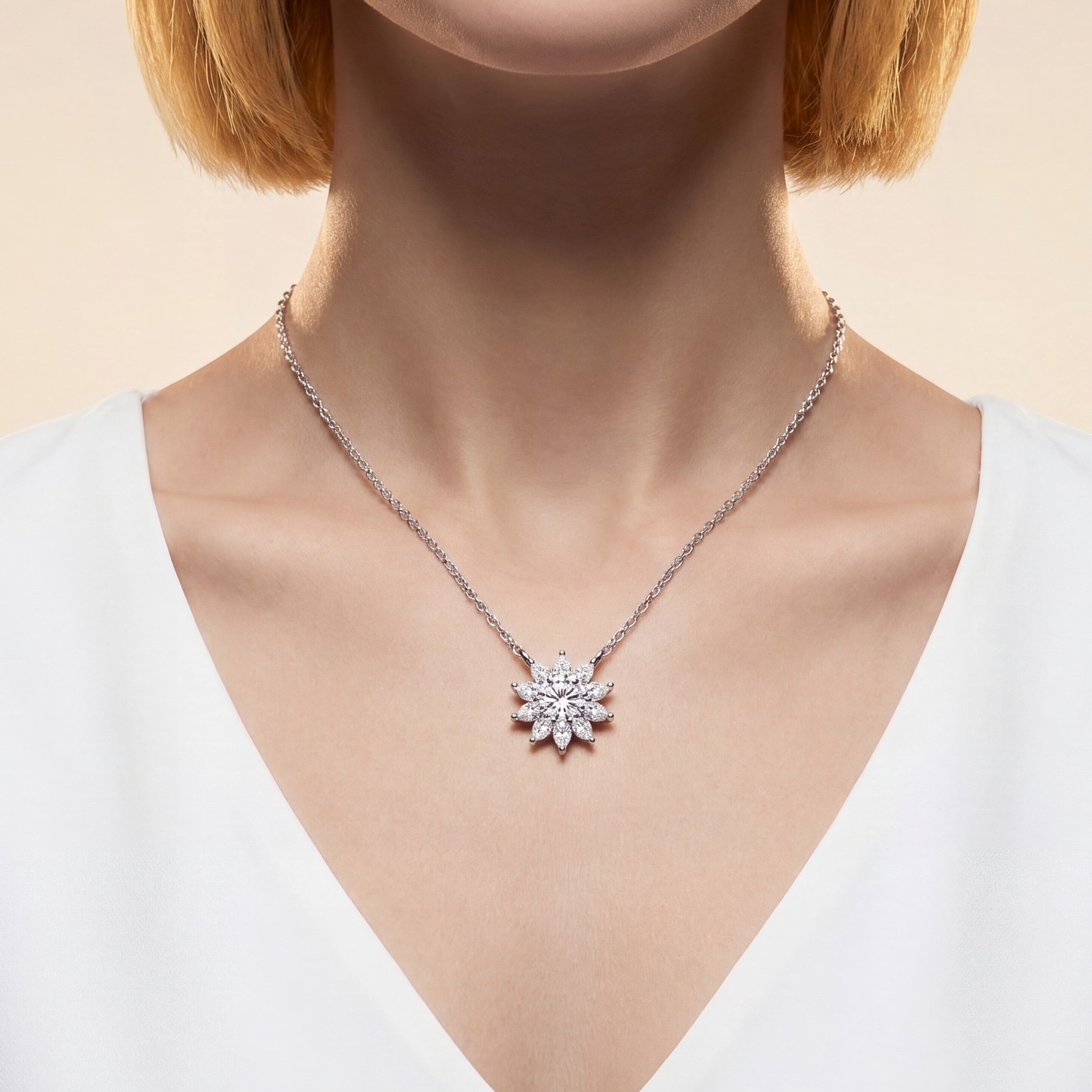 18K White Gold Vermeil, 18K White Gold Vermeil / Lifestyle