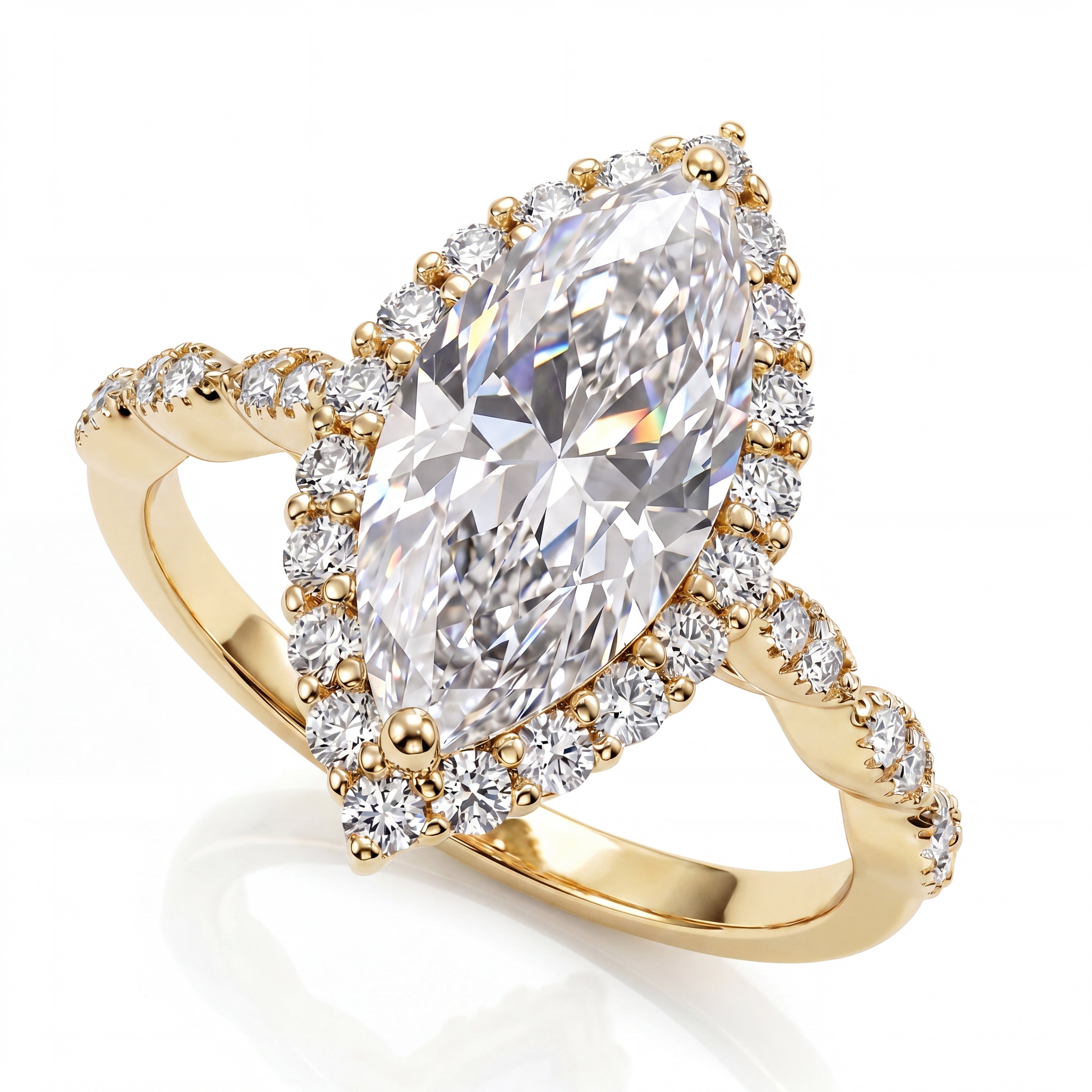 Marquis Éclat Ring