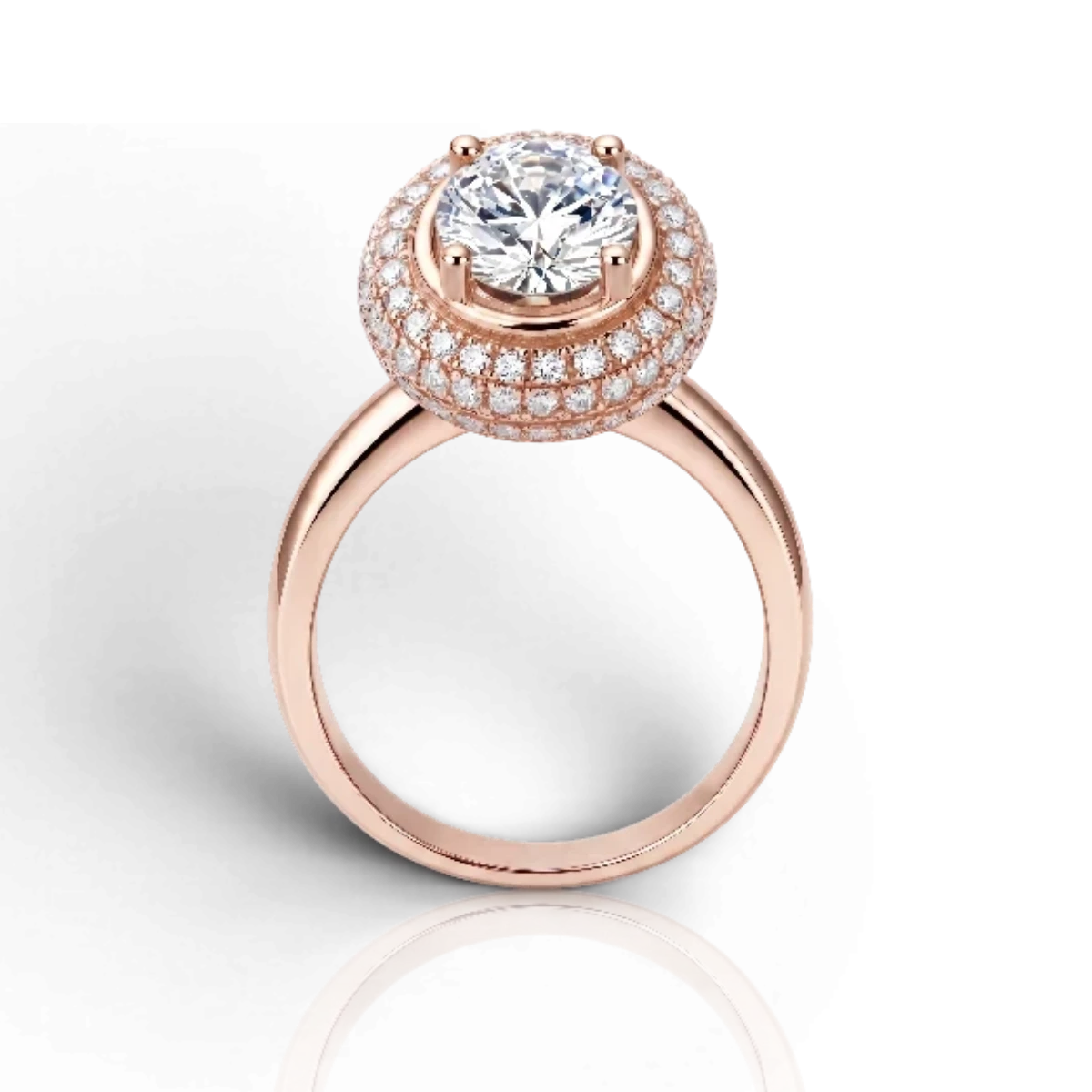 18K Rose Gold Vermeil