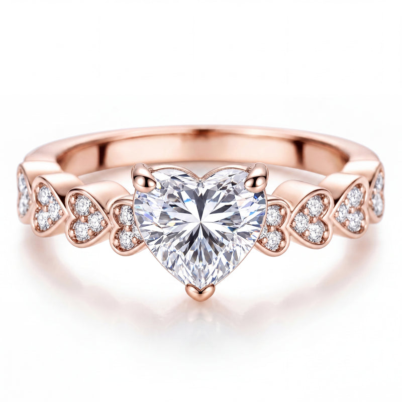 Étoile Cœur Ring