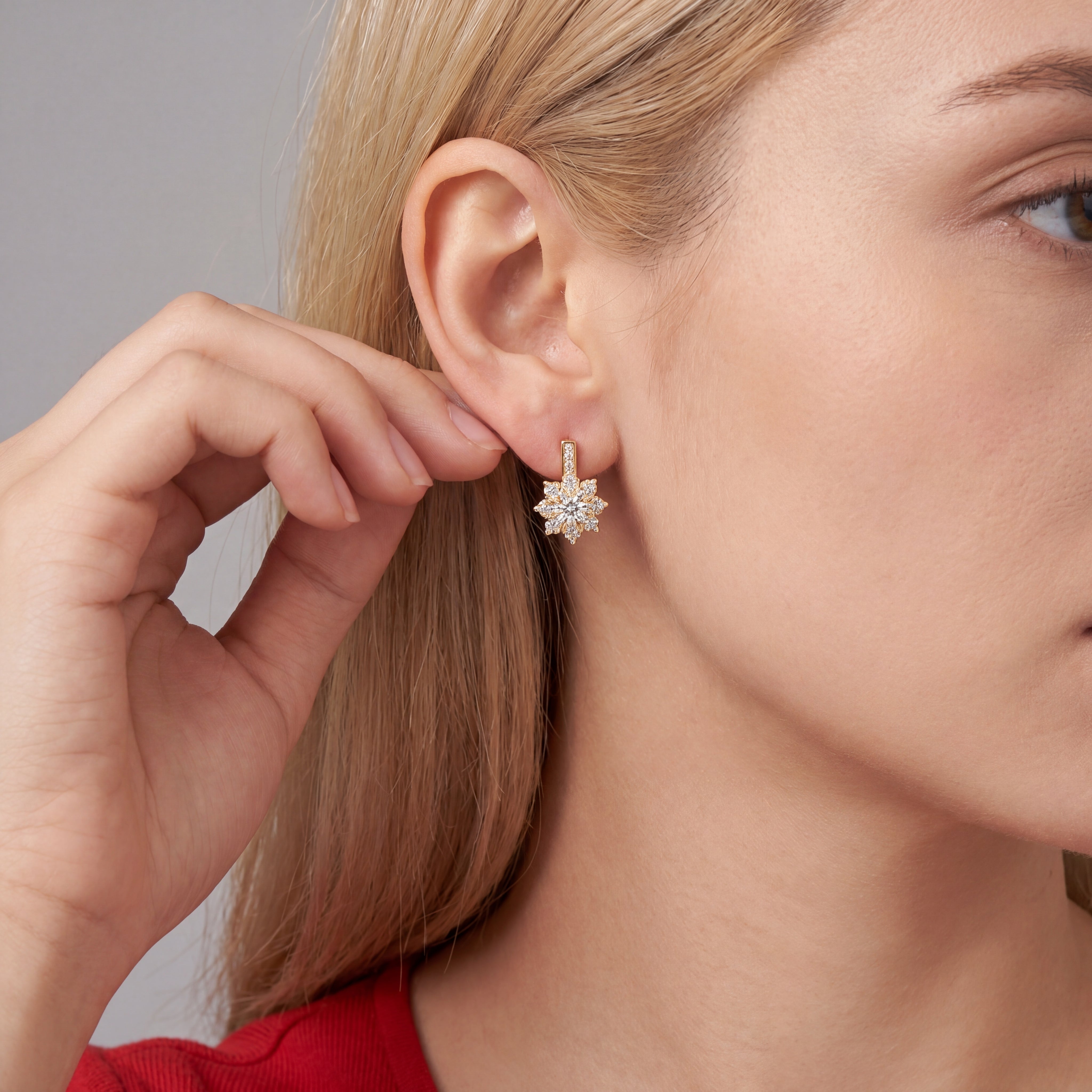 Fleur Royale Drop Earrings