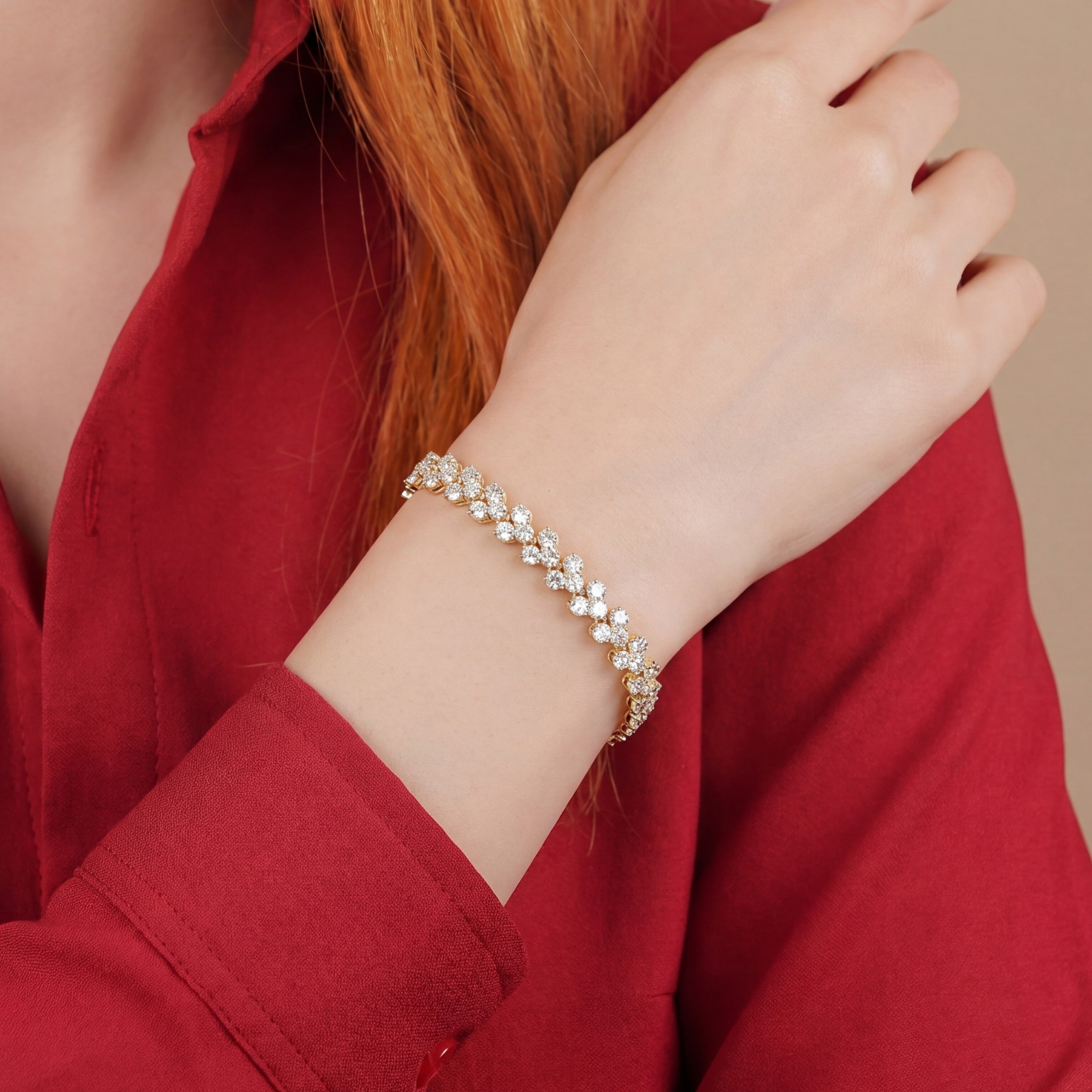 Étoile Royale Tennis Bracelet