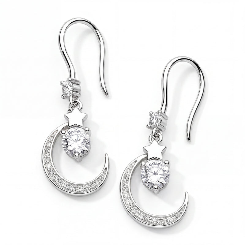 Luna Éclat Drop Earrings