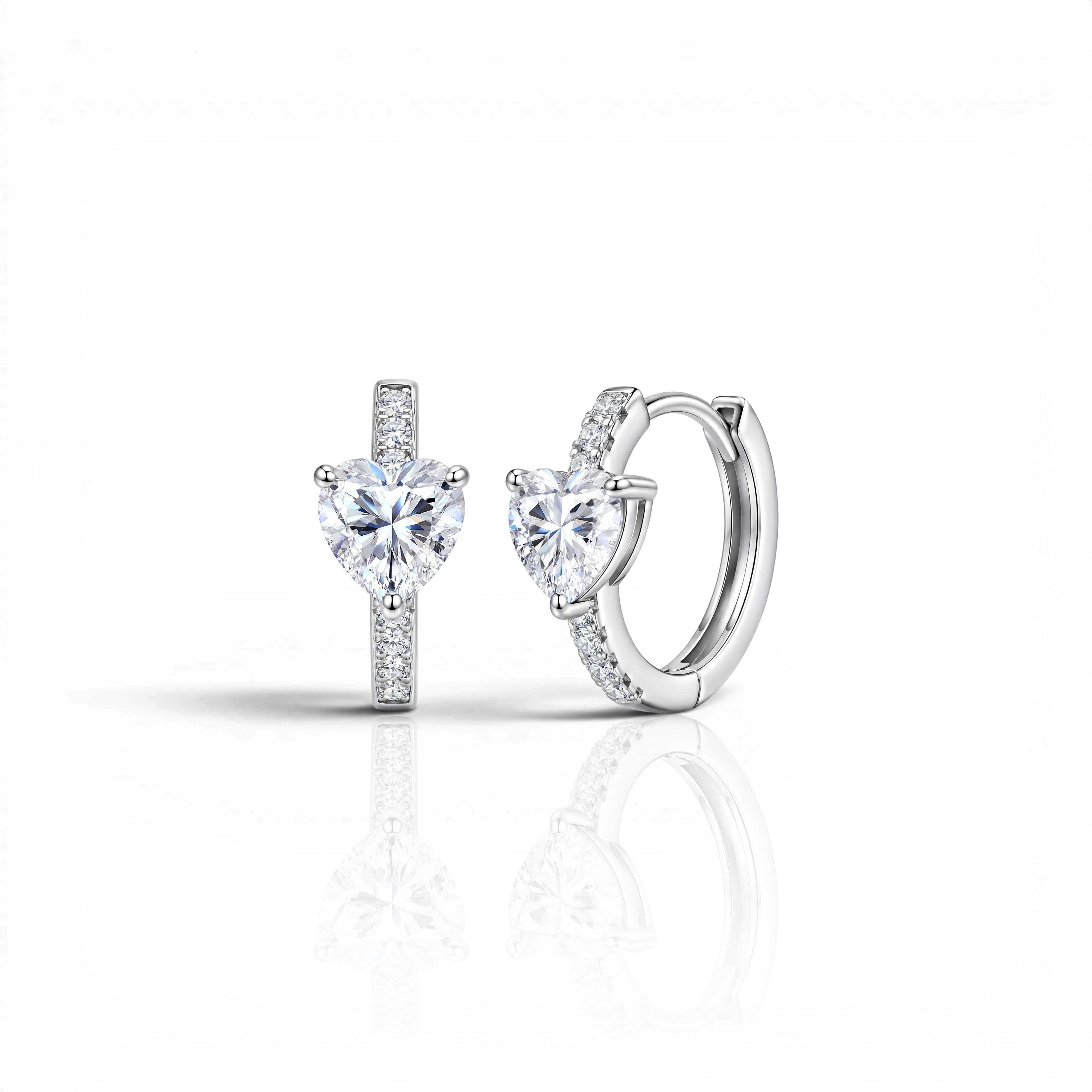 18K White Gold Vermeil