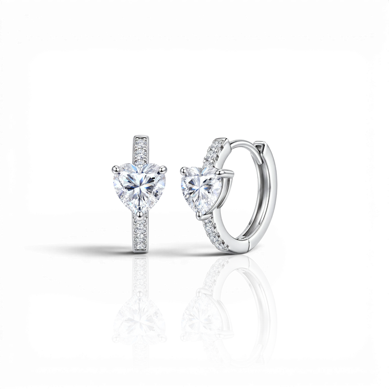 18K White Gold Vermeil