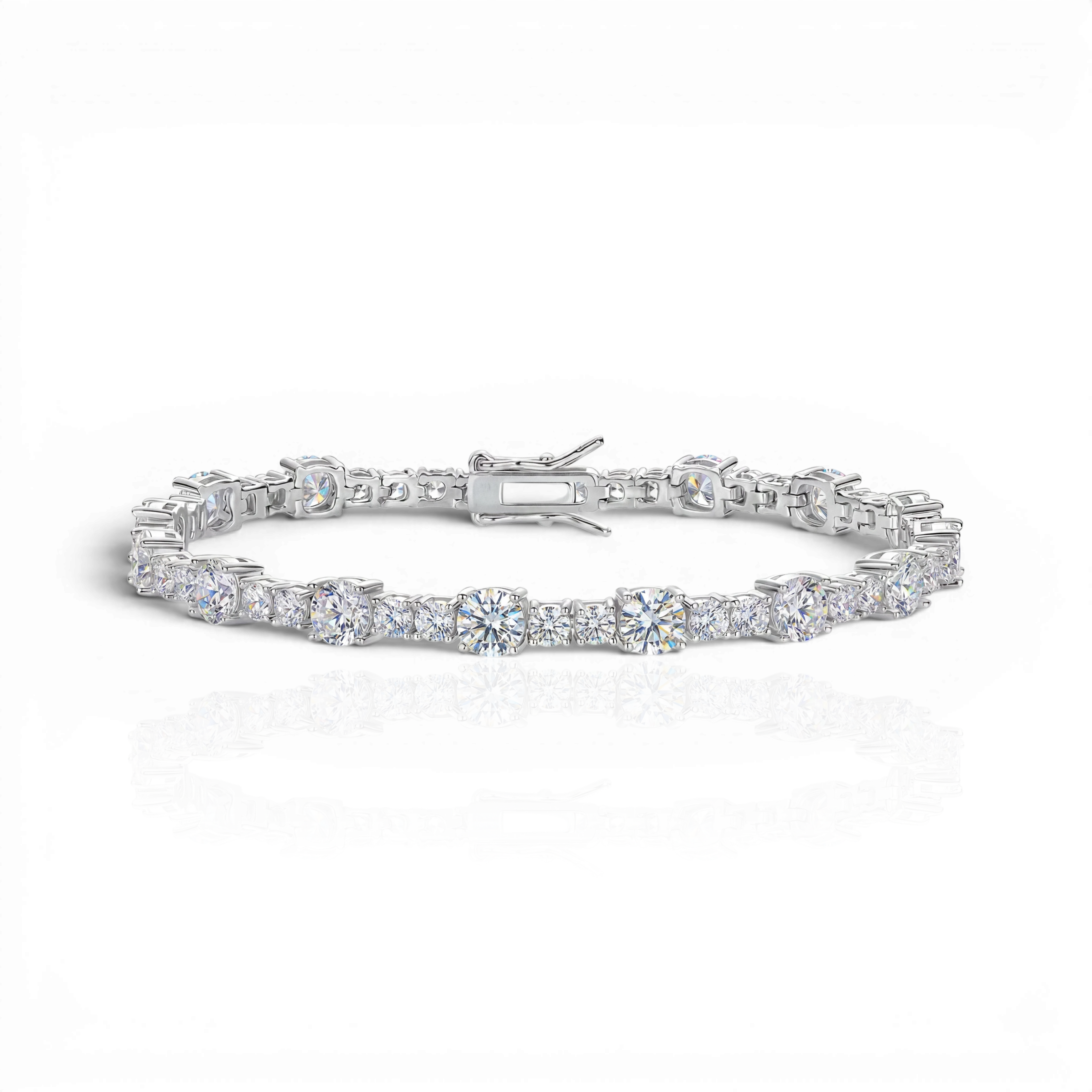 18K White Gold Vermeil