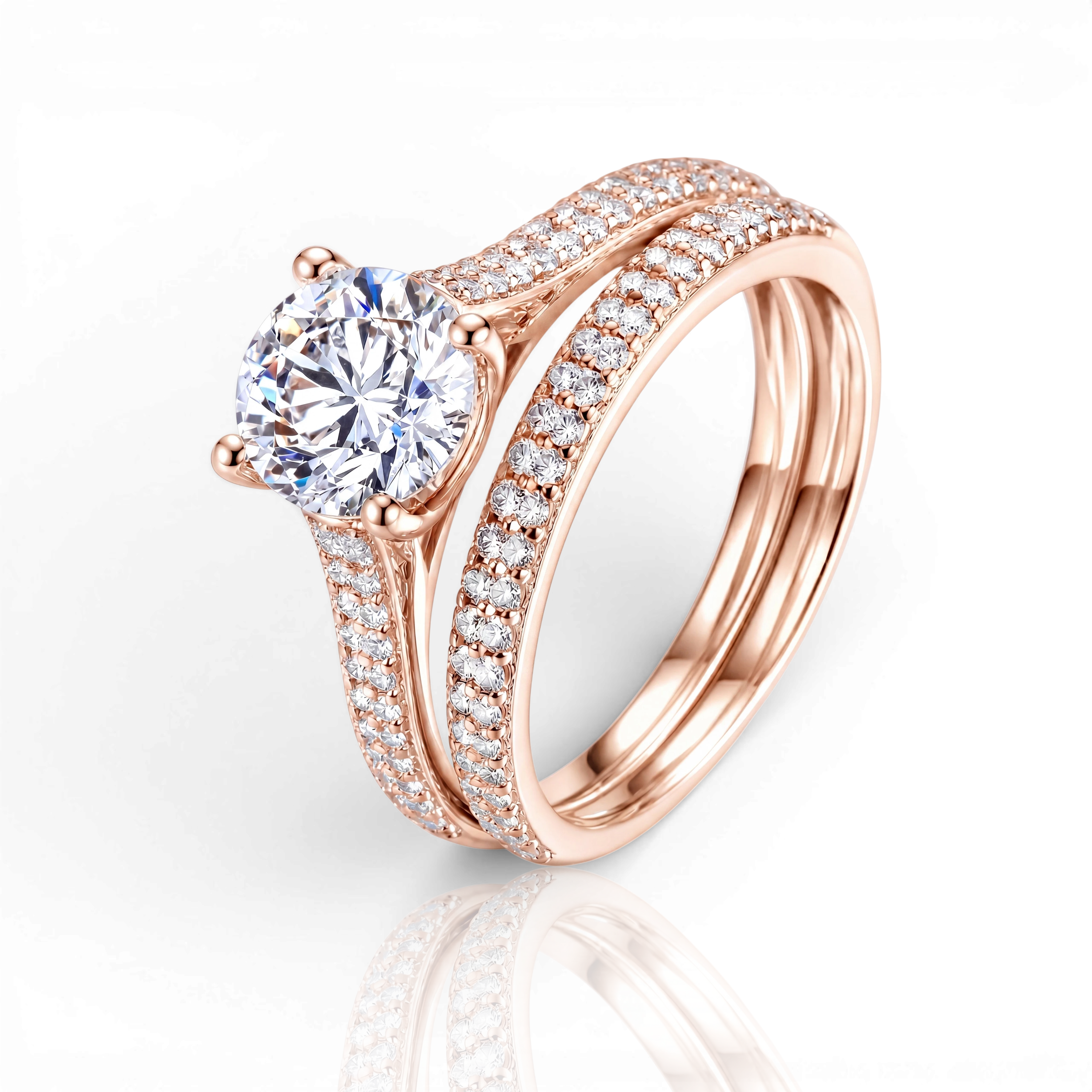 18K Rose Gold Vermeil