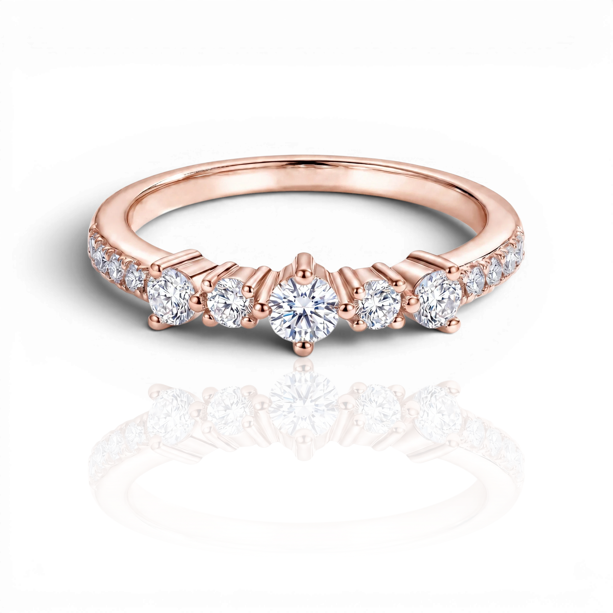 18K Rose Gold Vermeil