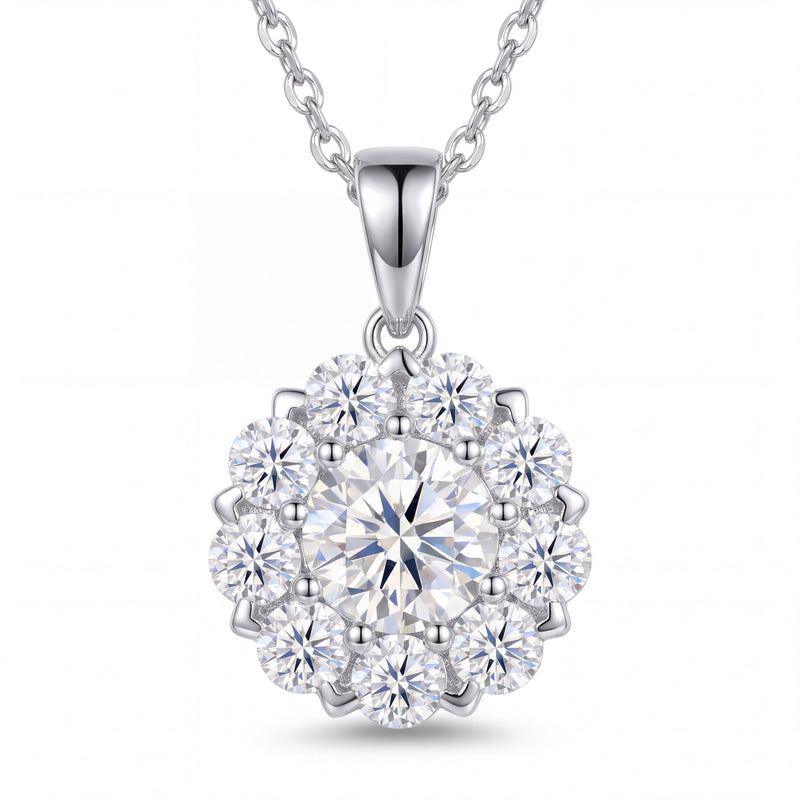 18K White Gold Vermeil
