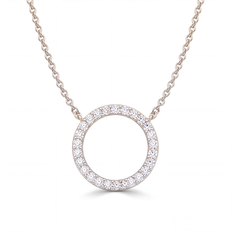 18K White Gold Vermeil