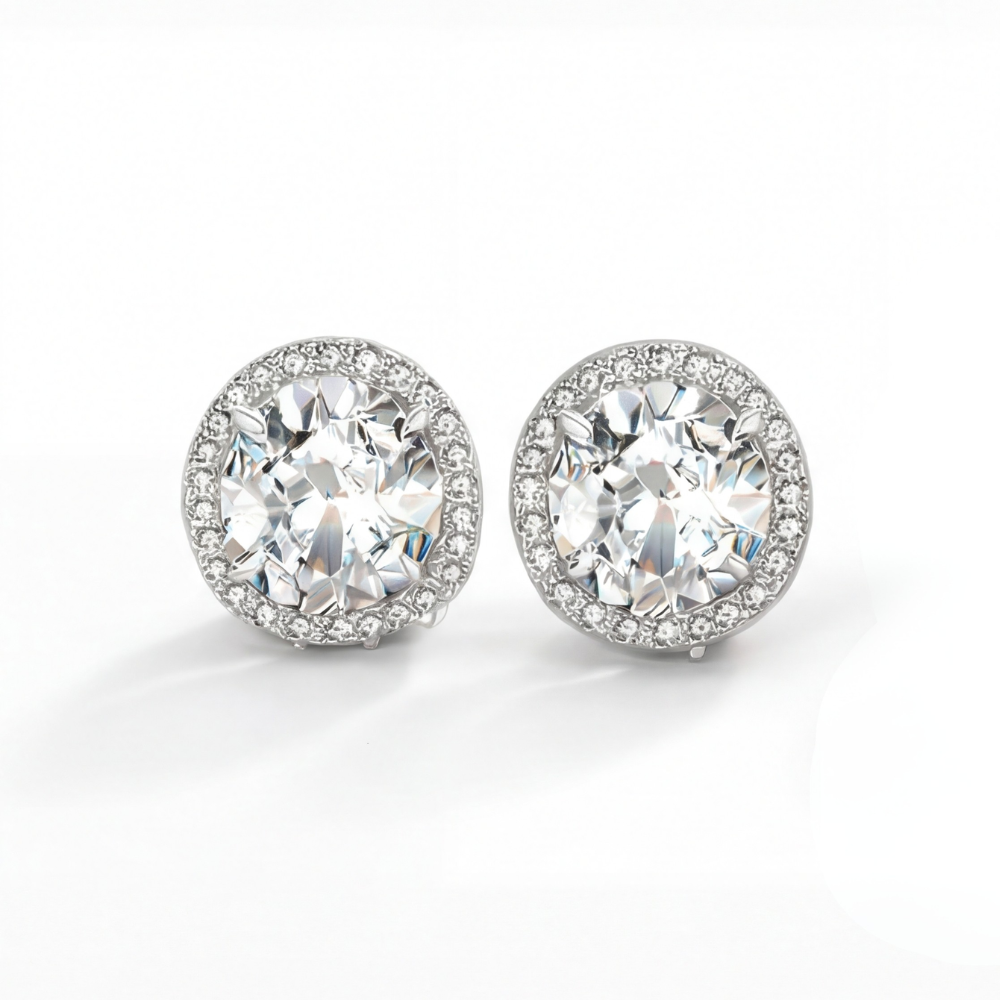 Halo Éternelle Earrings