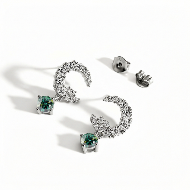 Lune d’Or Forest Earrings