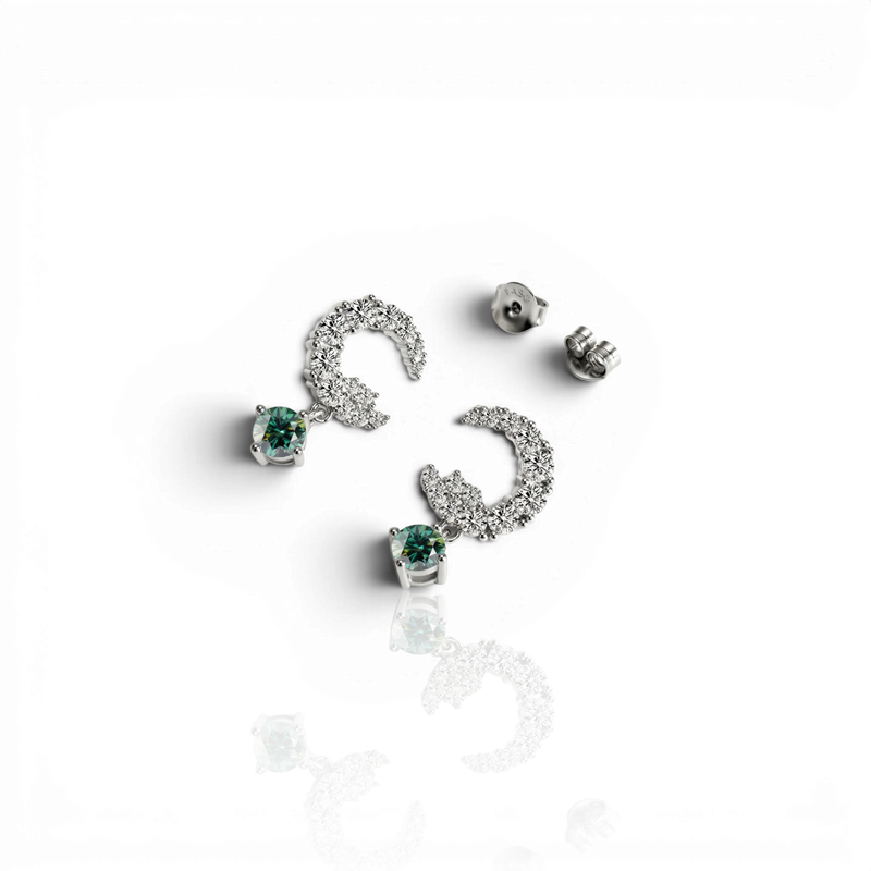 18K White Gold Vermeil