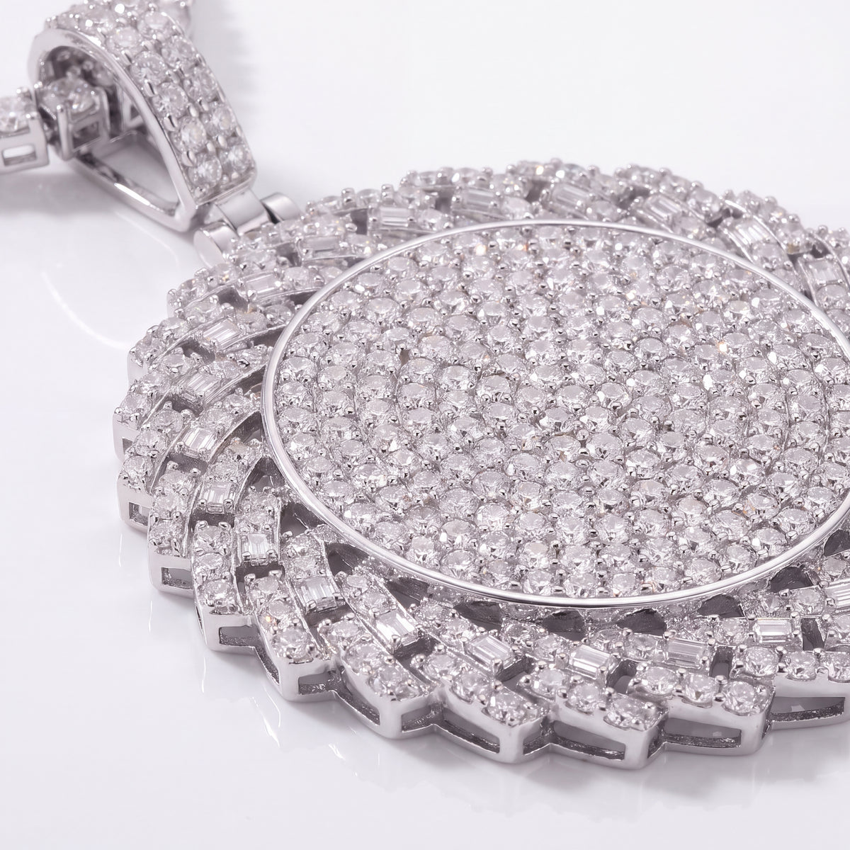 18K White Gold Vermeil