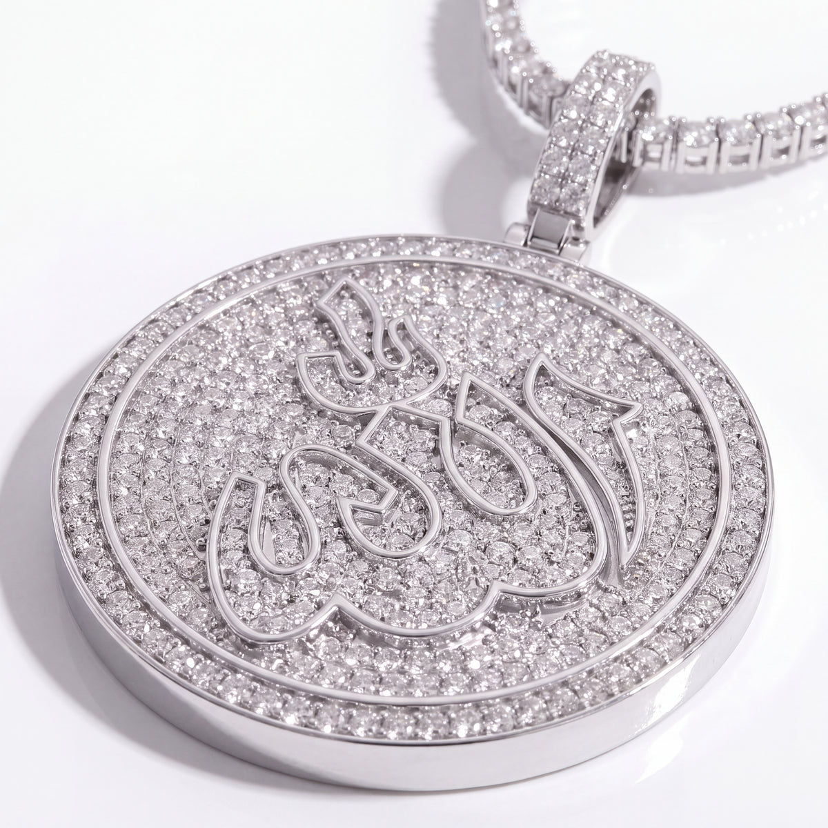 18K White Gold Vermeil