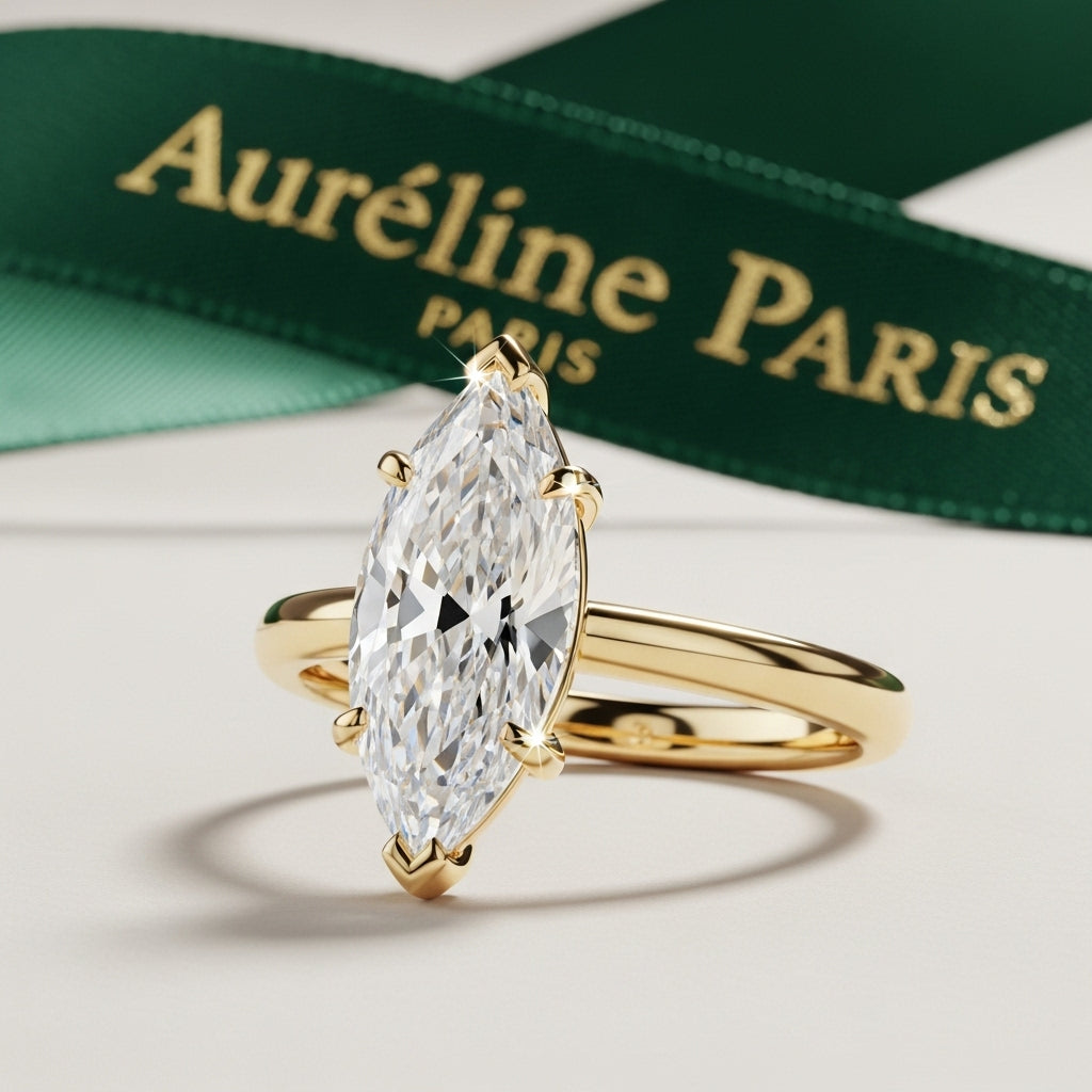 Navette Brillante Ring