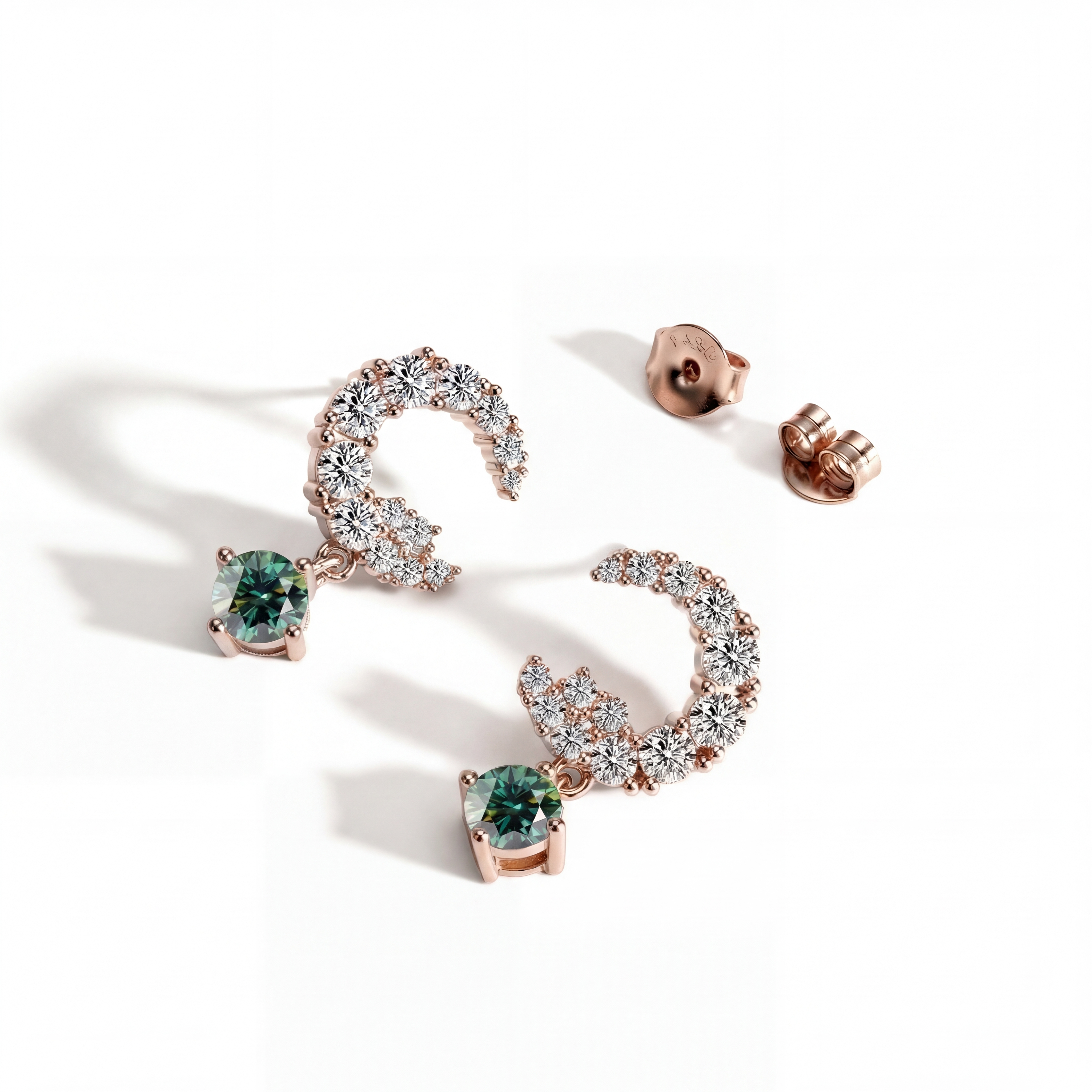 Lune d’Or Forest Earrings