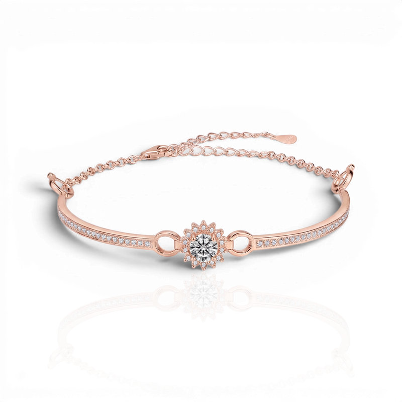 18K Rose Gold Vermeil / 1.00 CARAT