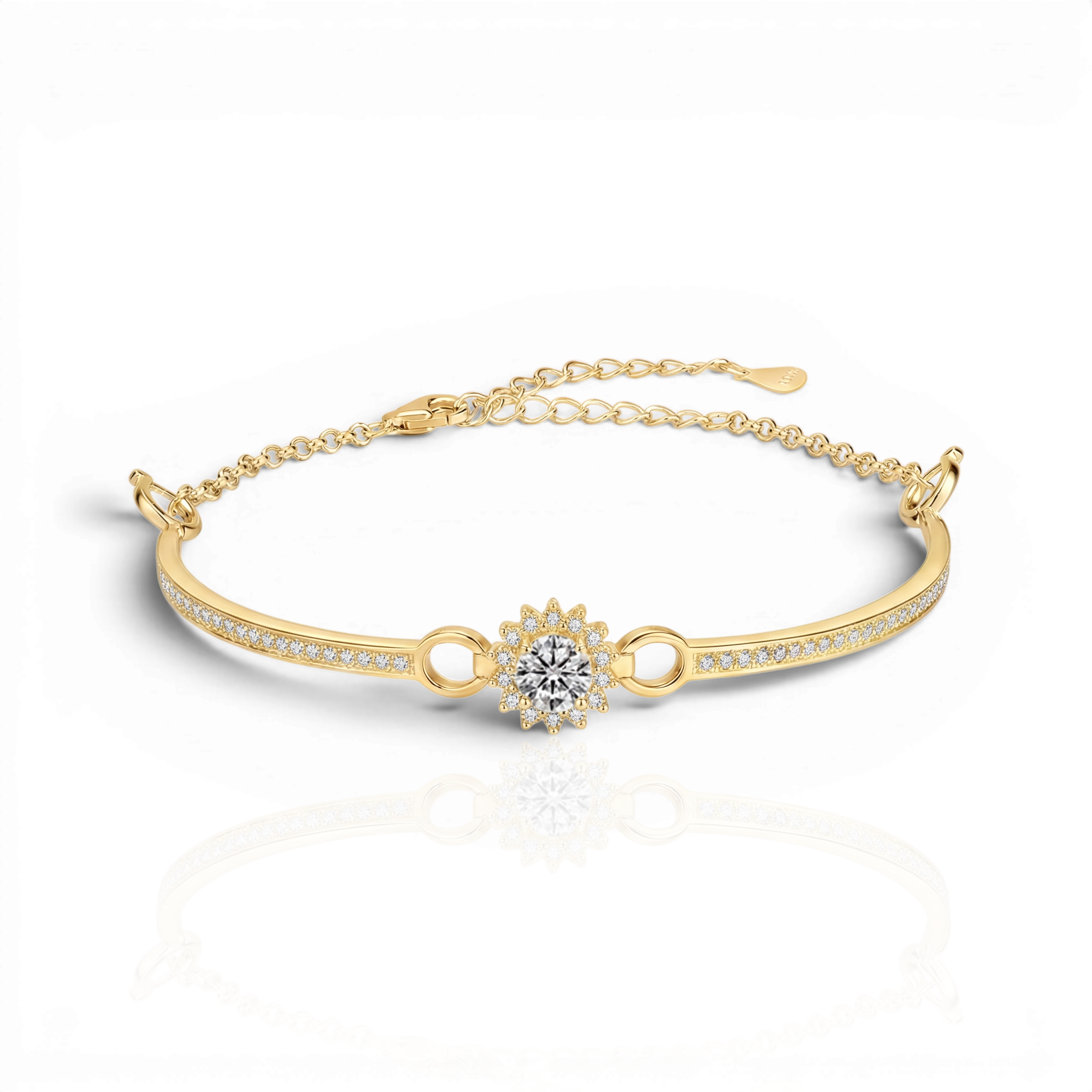 18K Yellow Gold Vermeil / 1.00 CARAT