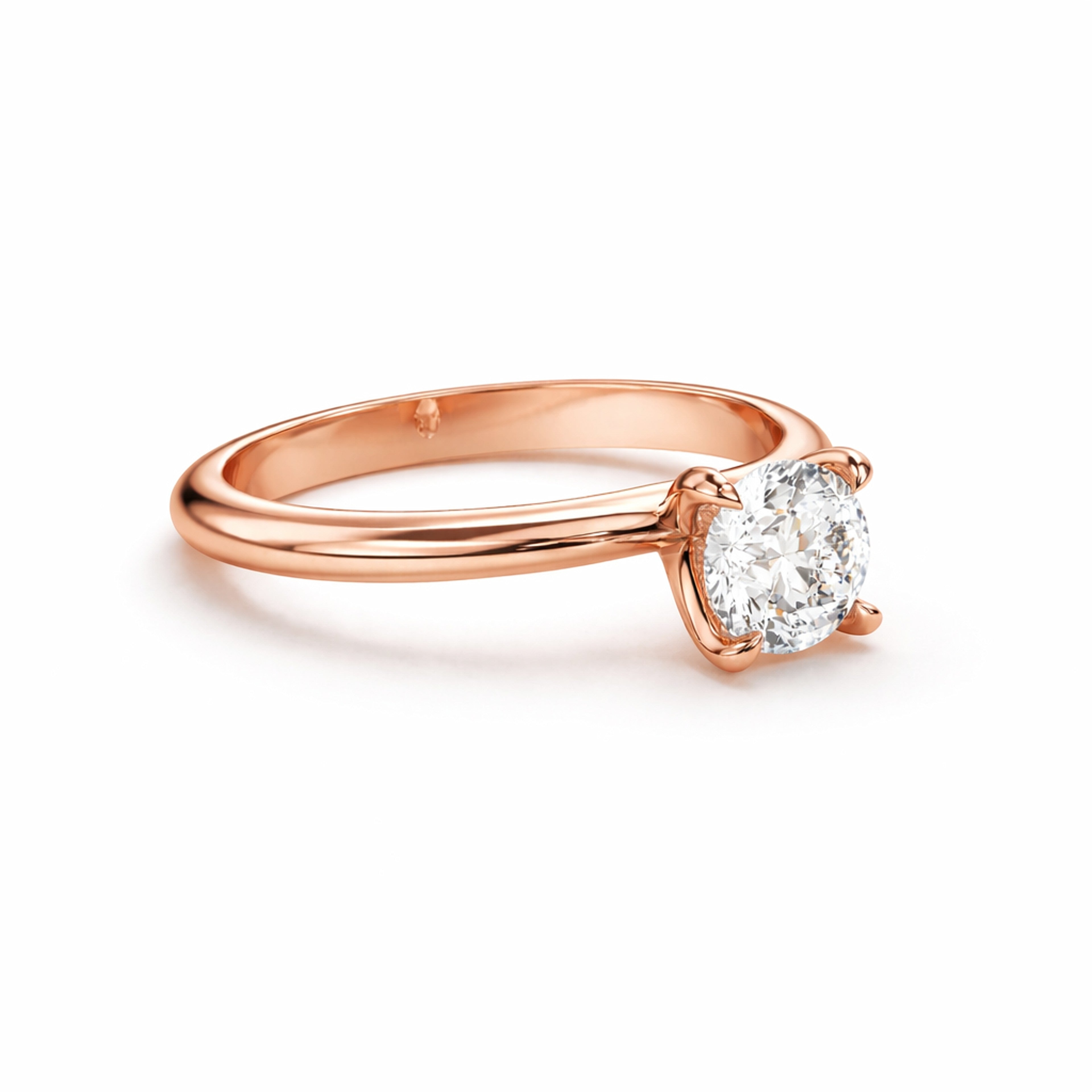18K Rose Gold Vermeil / 1.00 CARAT